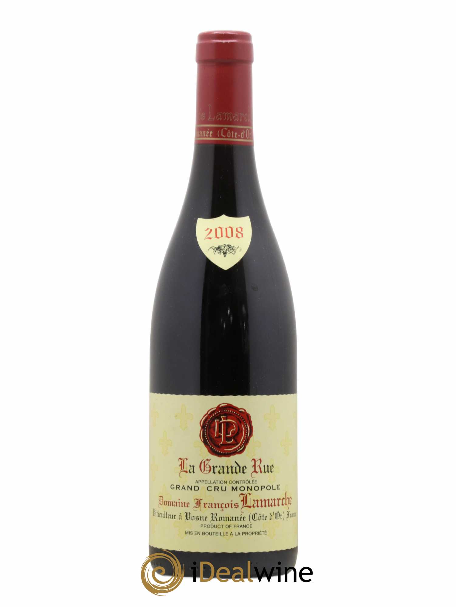 La Grande Rue Grand Cru Lamarche (Domaine) 2008 - Lot de 1 bouteille - 0