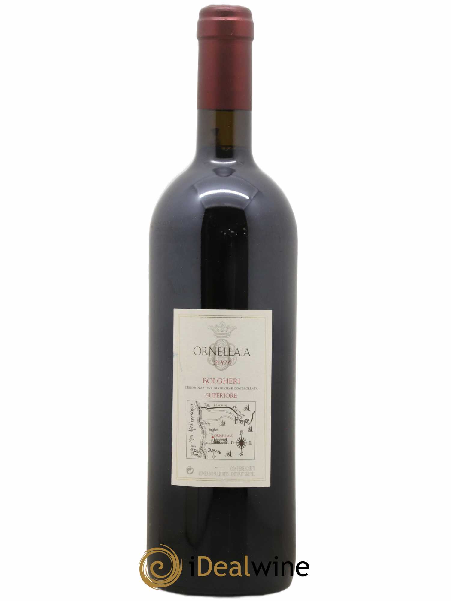 Bolgheri DOC Superiore Ornellaia Tenuta Dell'Ornellaia - Frescobaldi 2006 - Lot de 1 bouteille - 1