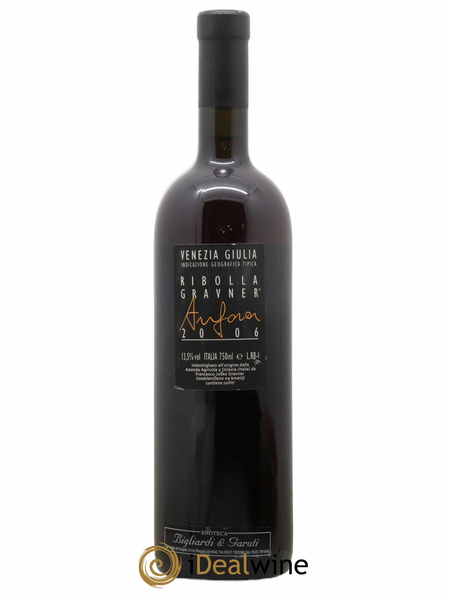 Venezia Giulia IGT  Gravner Anfora Ribolla Gialla  Ribolla Gialla Dario Princic 2006 - Lotto di 1 bottiglia - 1