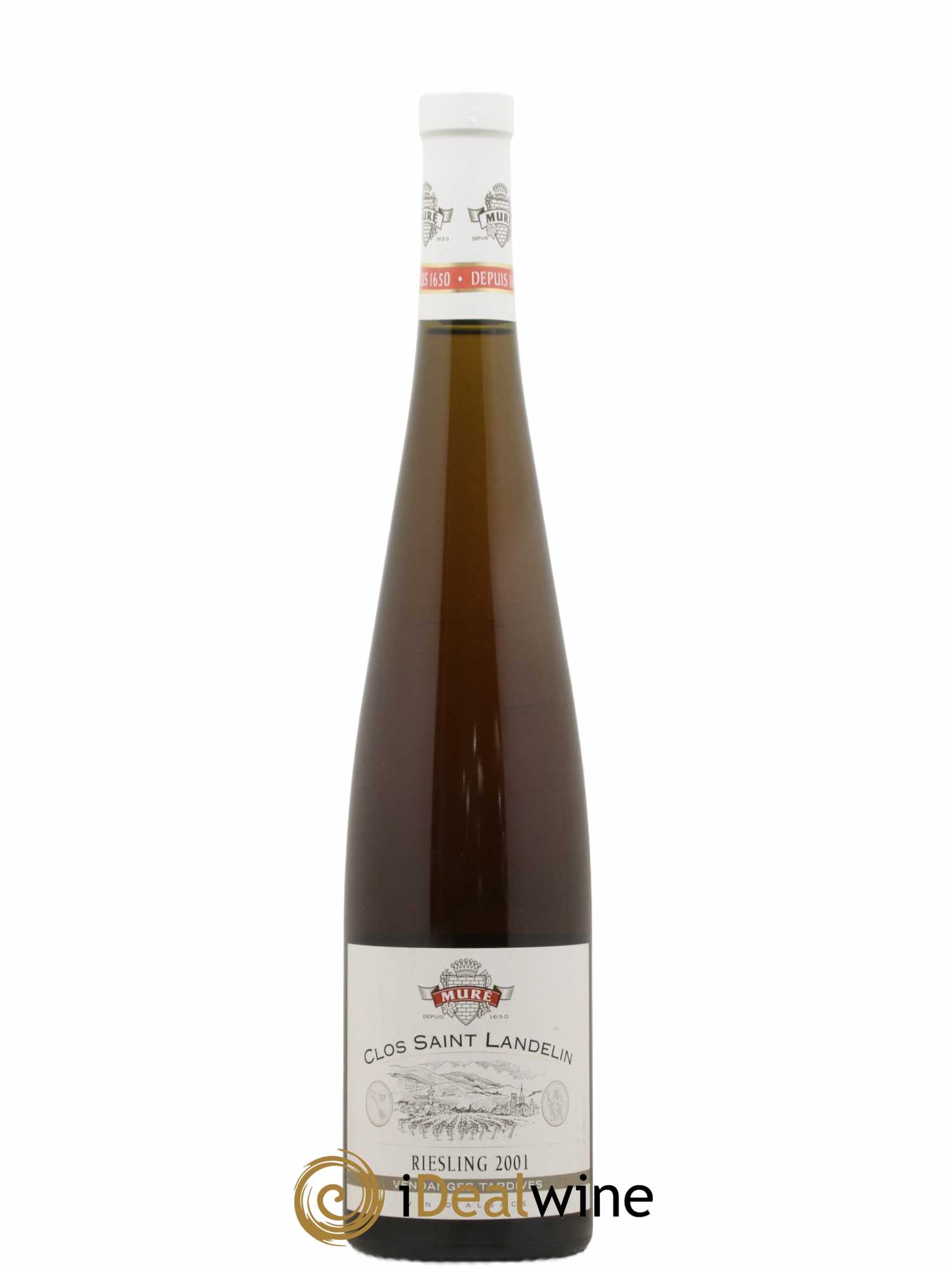 Alsace Vendanges Tardives Clos saint Landelin René Muré 2001 - Posten von 1 Flasche - 0