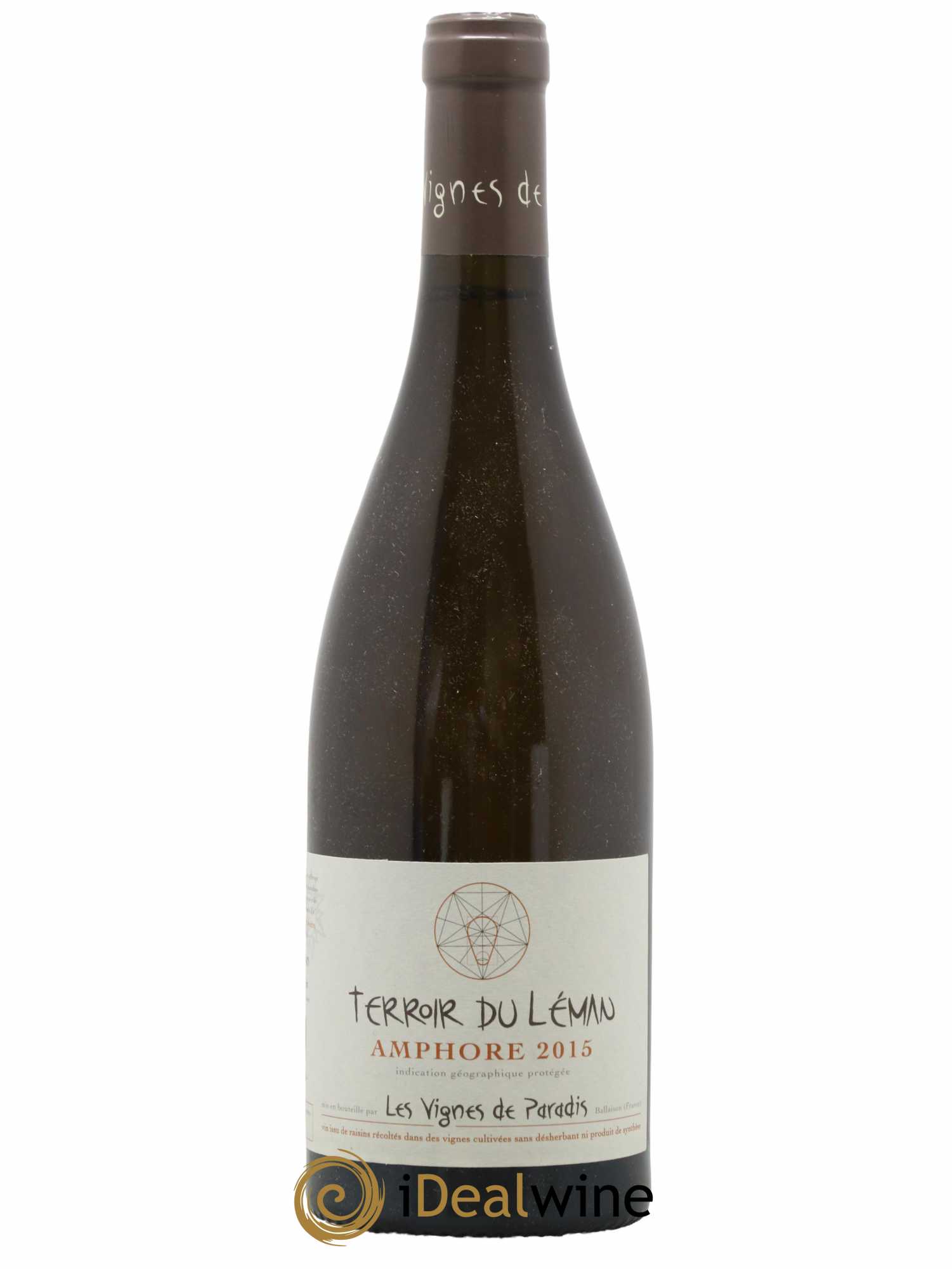 Vin des Allobroges Terroir du Léman Amphore Les Vignes de Paradis 2015 - Lot de 1 bouteille - 0
