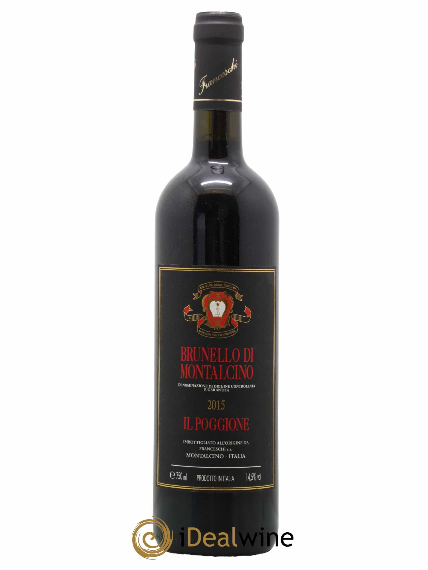 Brunello di Montalcino DOCG Il Poggione Lavinio Franceschi 2015 - Lot de 1 bouteille - 0