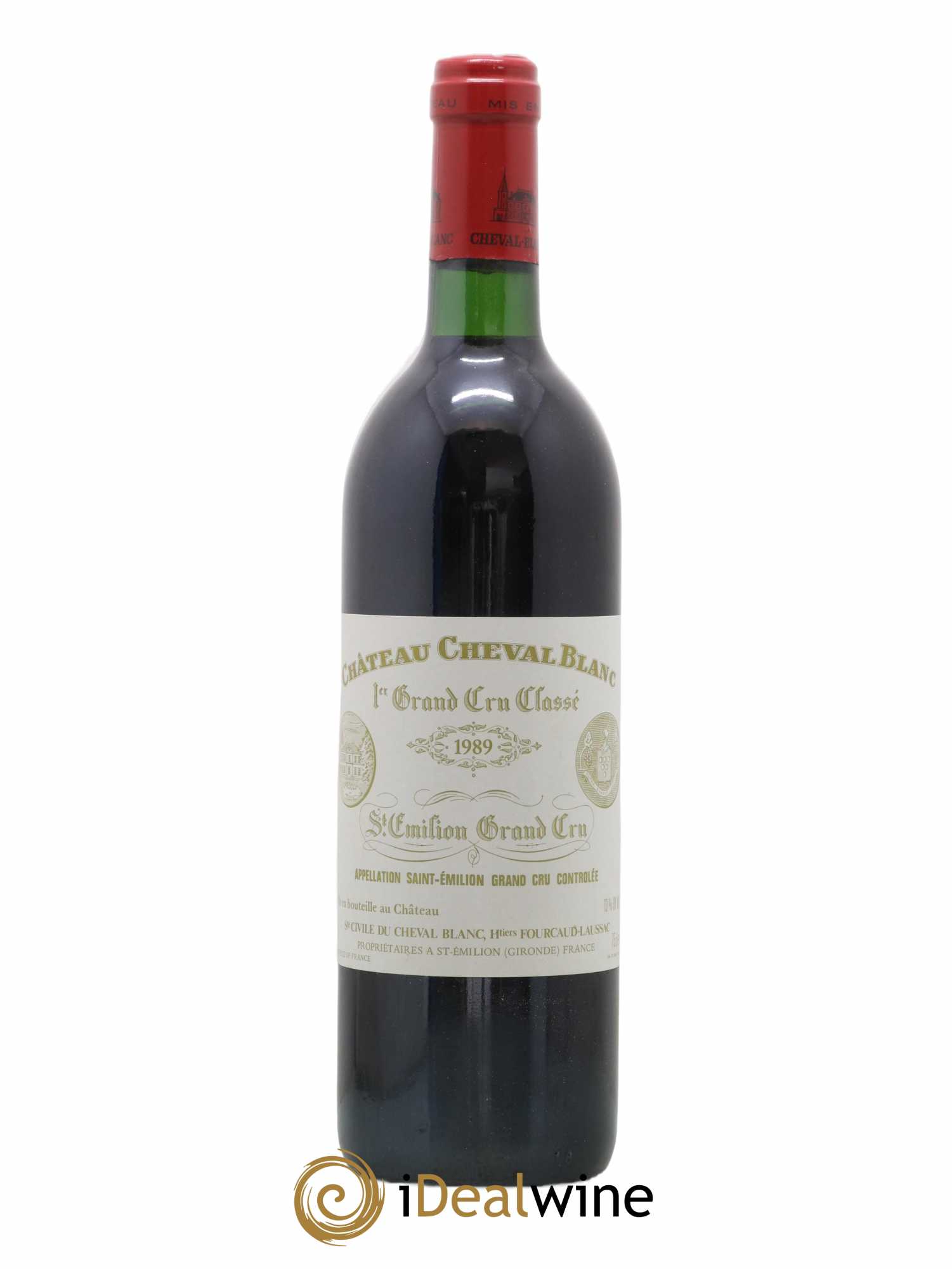 Château Cheval Blanc 1er Grand Cru Classé A 1989 - Lot de 1 bouteille - 0