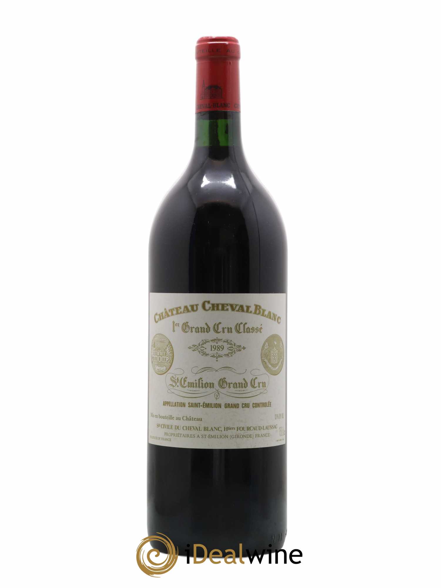 Château Cheval Blanc 1er Grand Cru Classé A 1989 - Lot de 1 magnum - 0