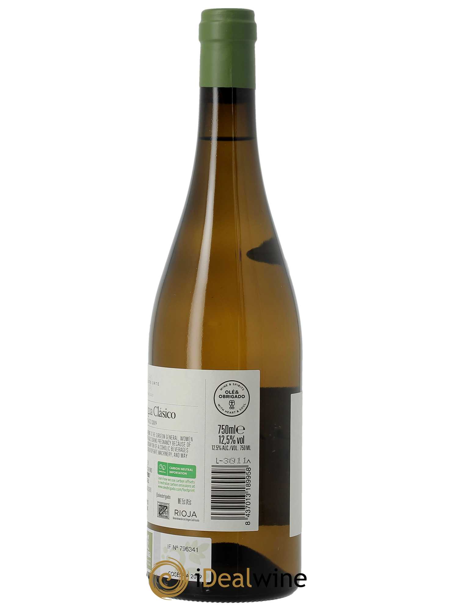 Rioja DOCa La Antigua Clásico Alberto Orte  2019 - Lot de 1 bouteille - 1