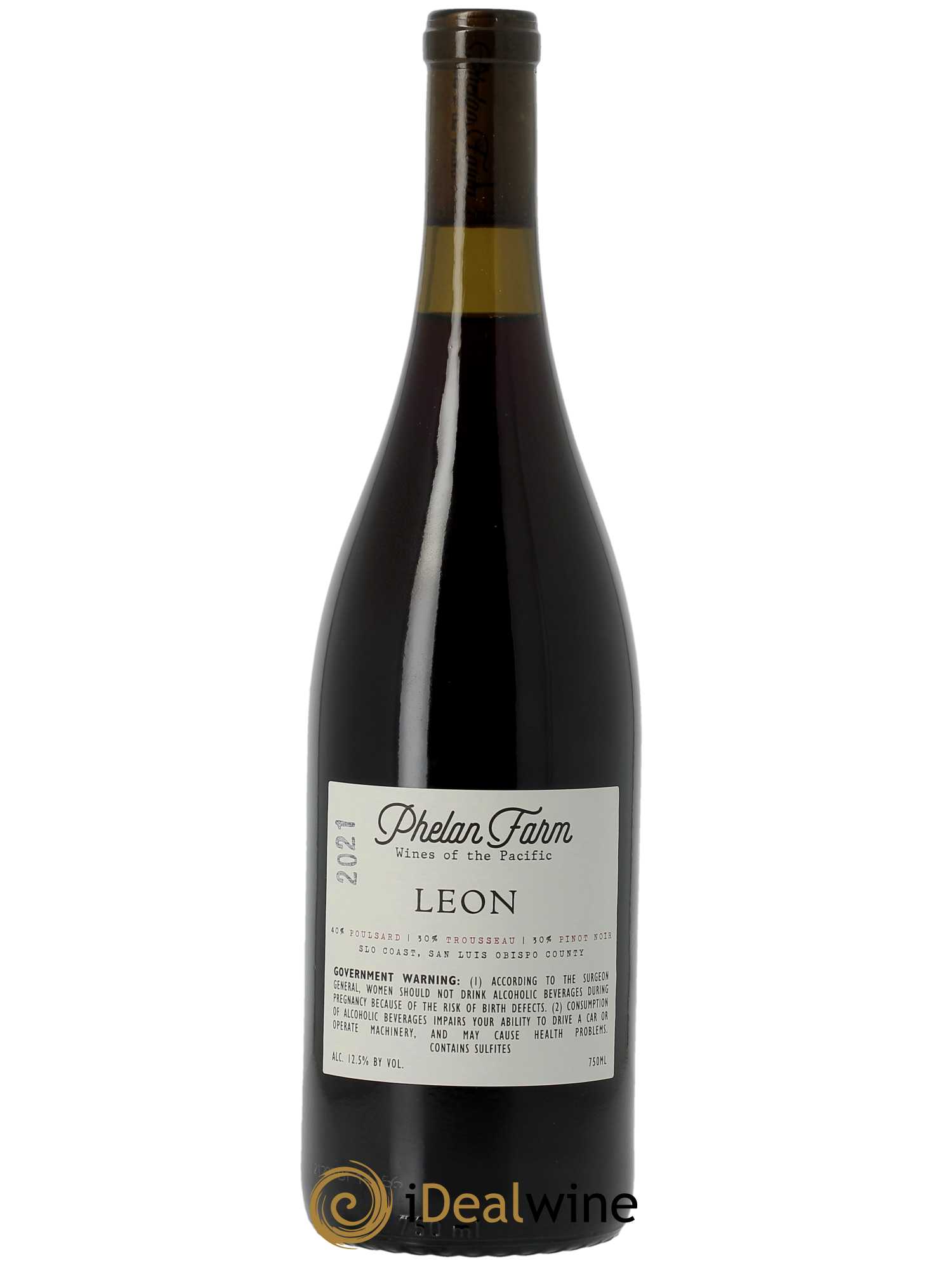 San Luis Obispo Coast Phelan Farm Leon Jura Blend 2021 - Lot of 1 bottle - 1