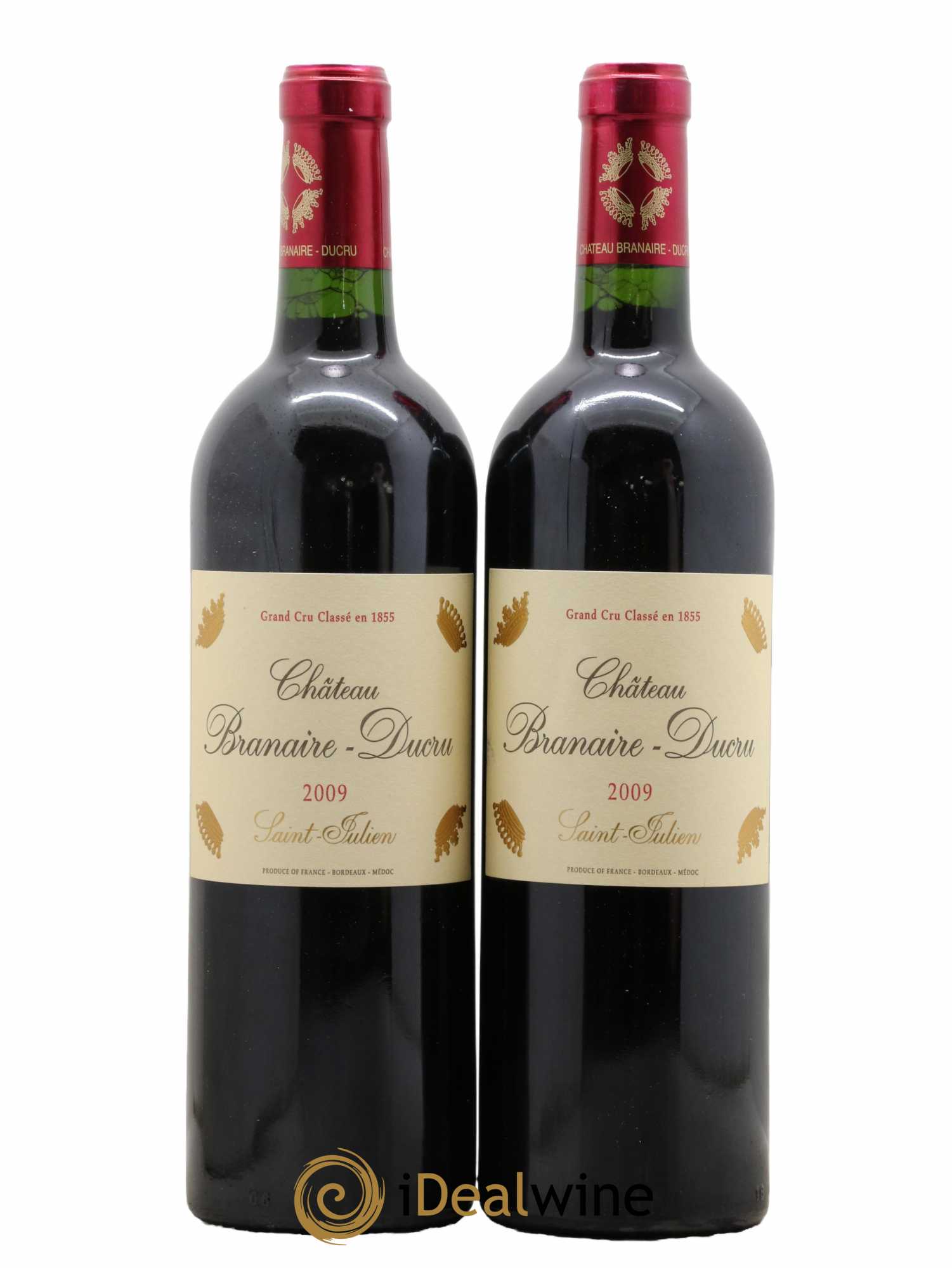 Château Branaire Ducru 4ème Grand Cru Classé 2009 - Lot de 2 bouteilles - 0