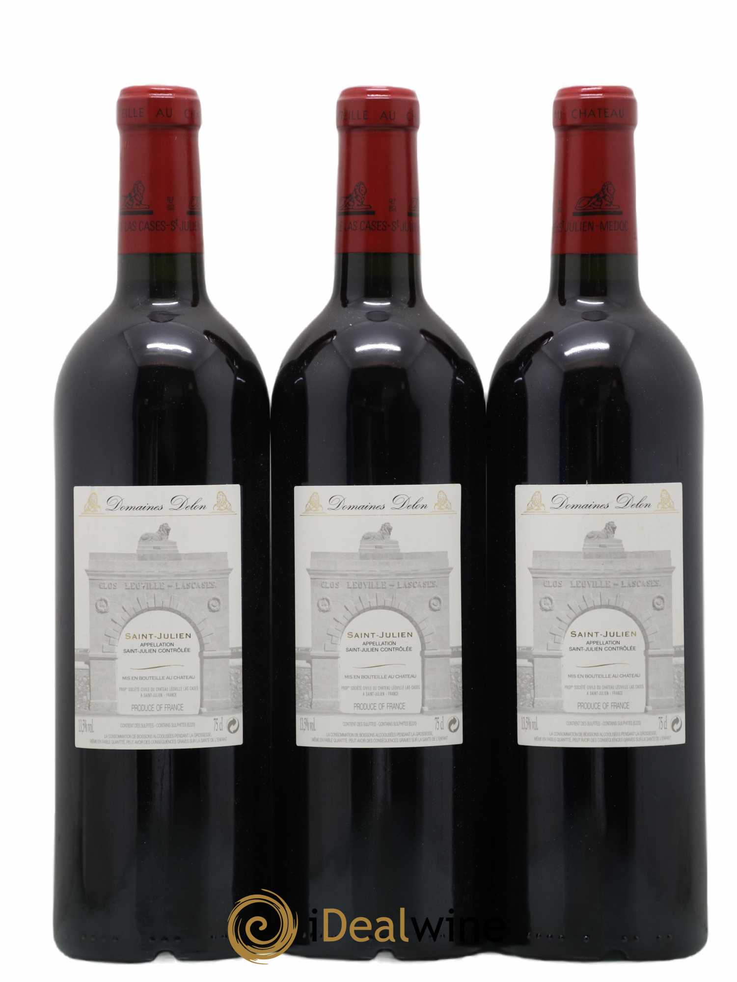 Château Léoville Las Cases 2ème Grand Cru Classé 2009 - Lot de 3 bouteilles - 1