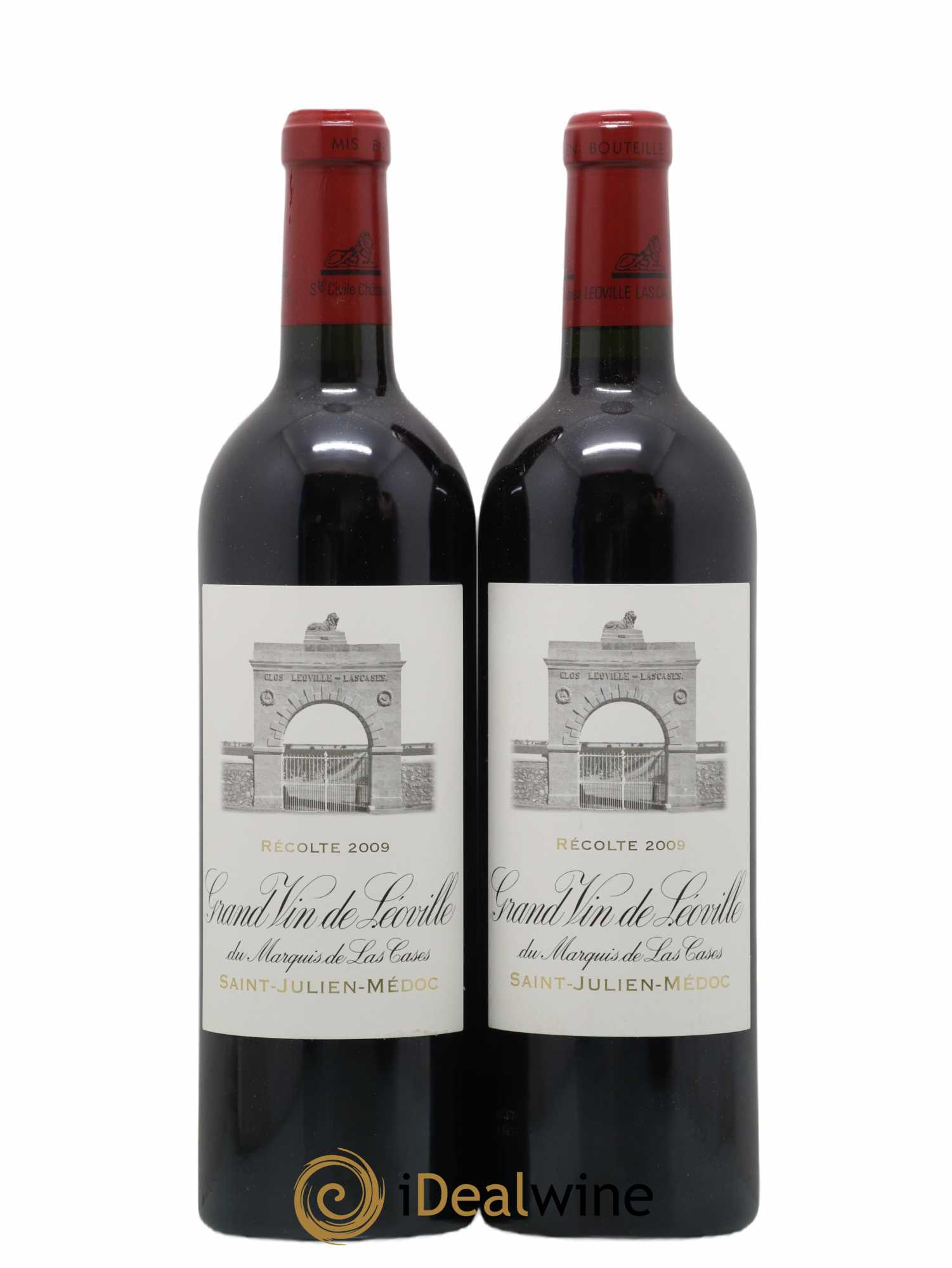 Château Léoville Las Cases 2ème Grand Cru Classé 2009 - Lot de 2 bouteilles - 0