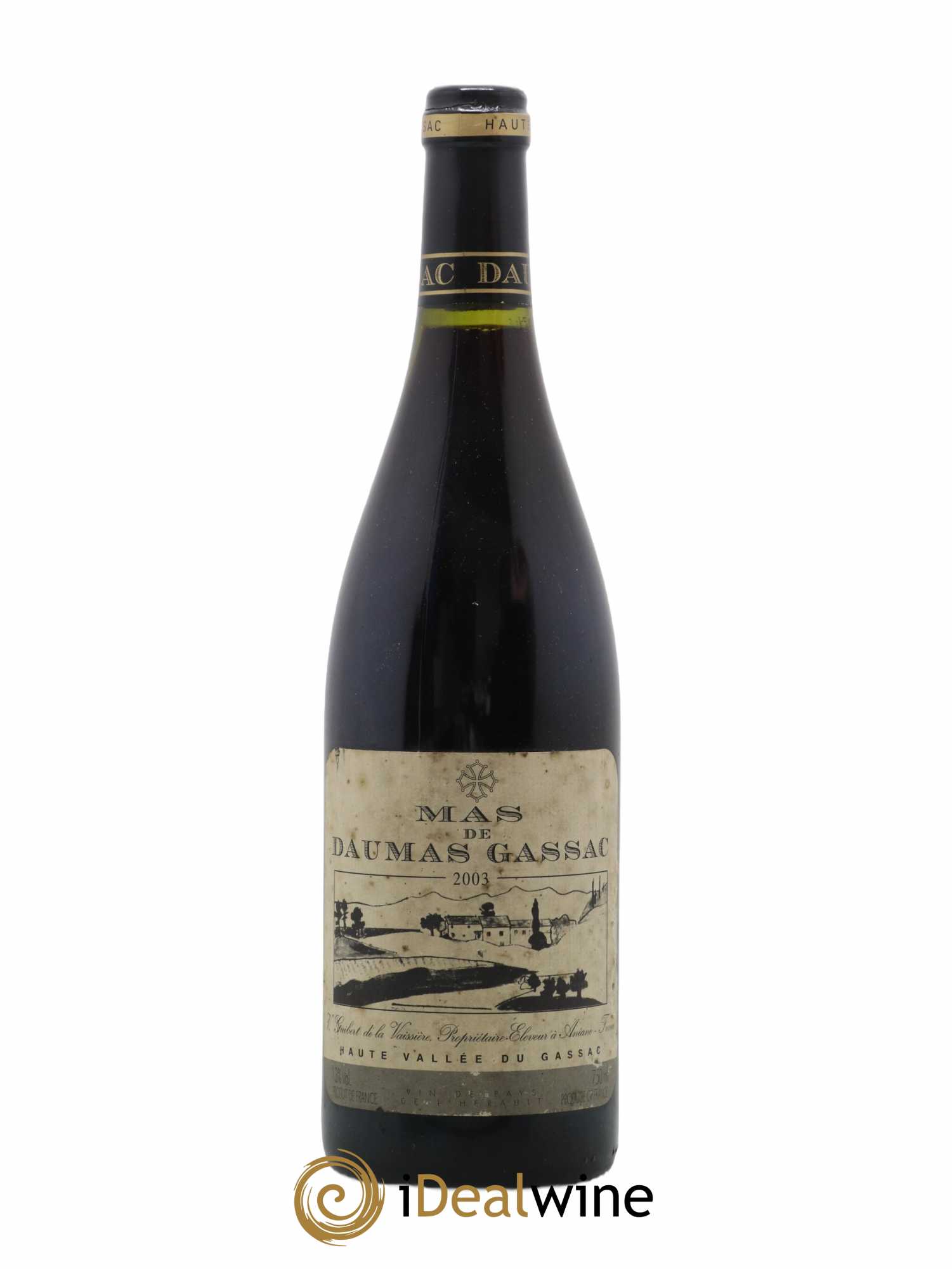 Pays d'Hérault 2003 - Posten von 1 Flasche - 0