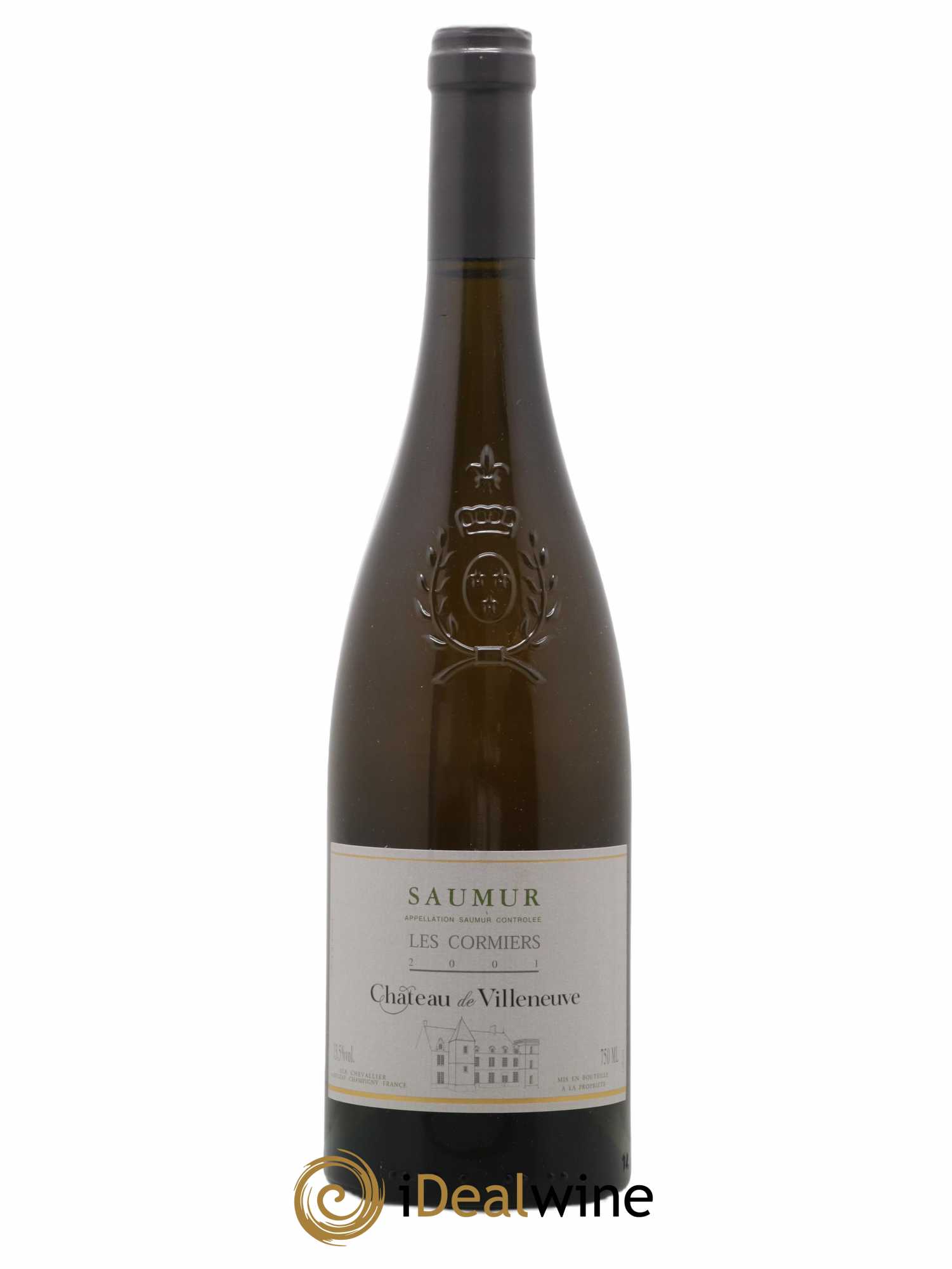 Saumur Les Cormiers Château de Villeneuve 2001 - Lot de 1 bouteille - 0
