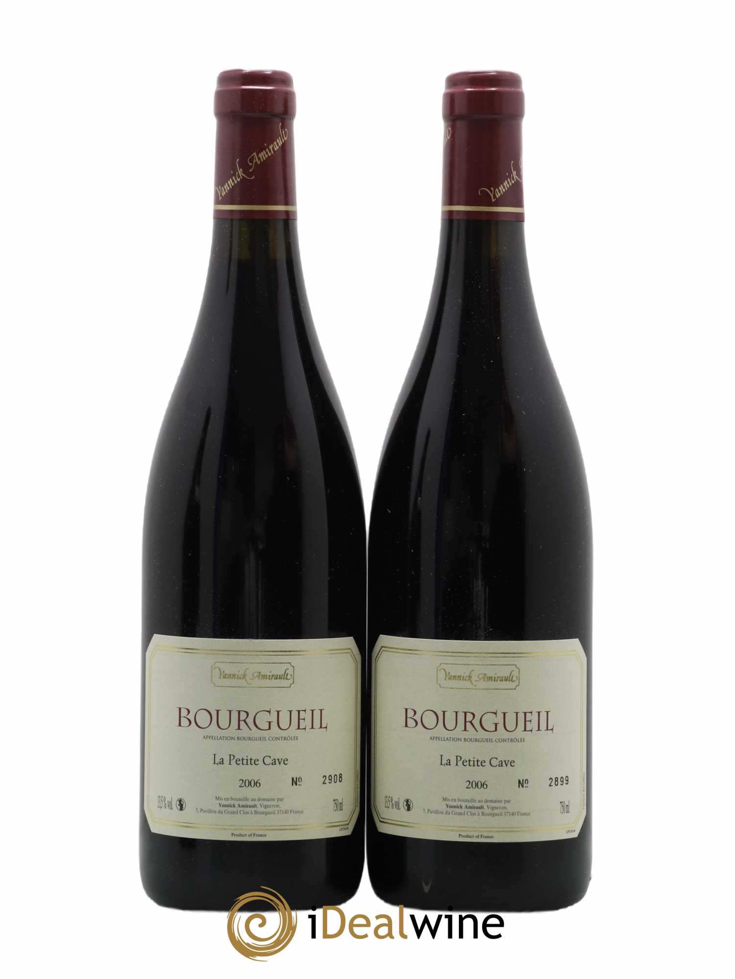 Bourgueil Petite cave Yannick Amirault (Domaine) 2006 - Lot de 2 bouteilles - 0
