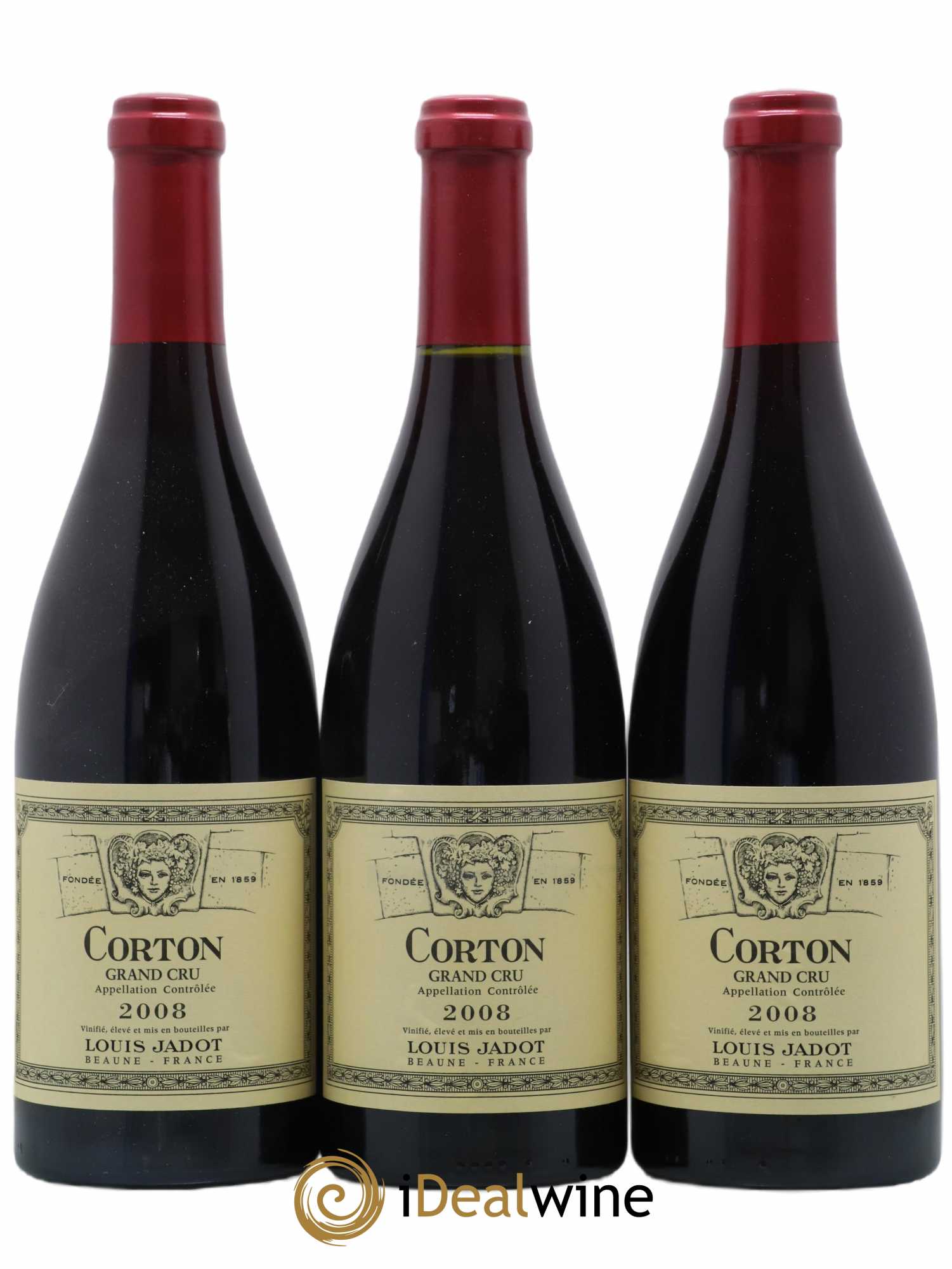 Corton Grand Cru Louis Jadot 2008 - Lot de 3 bouteilles - 0