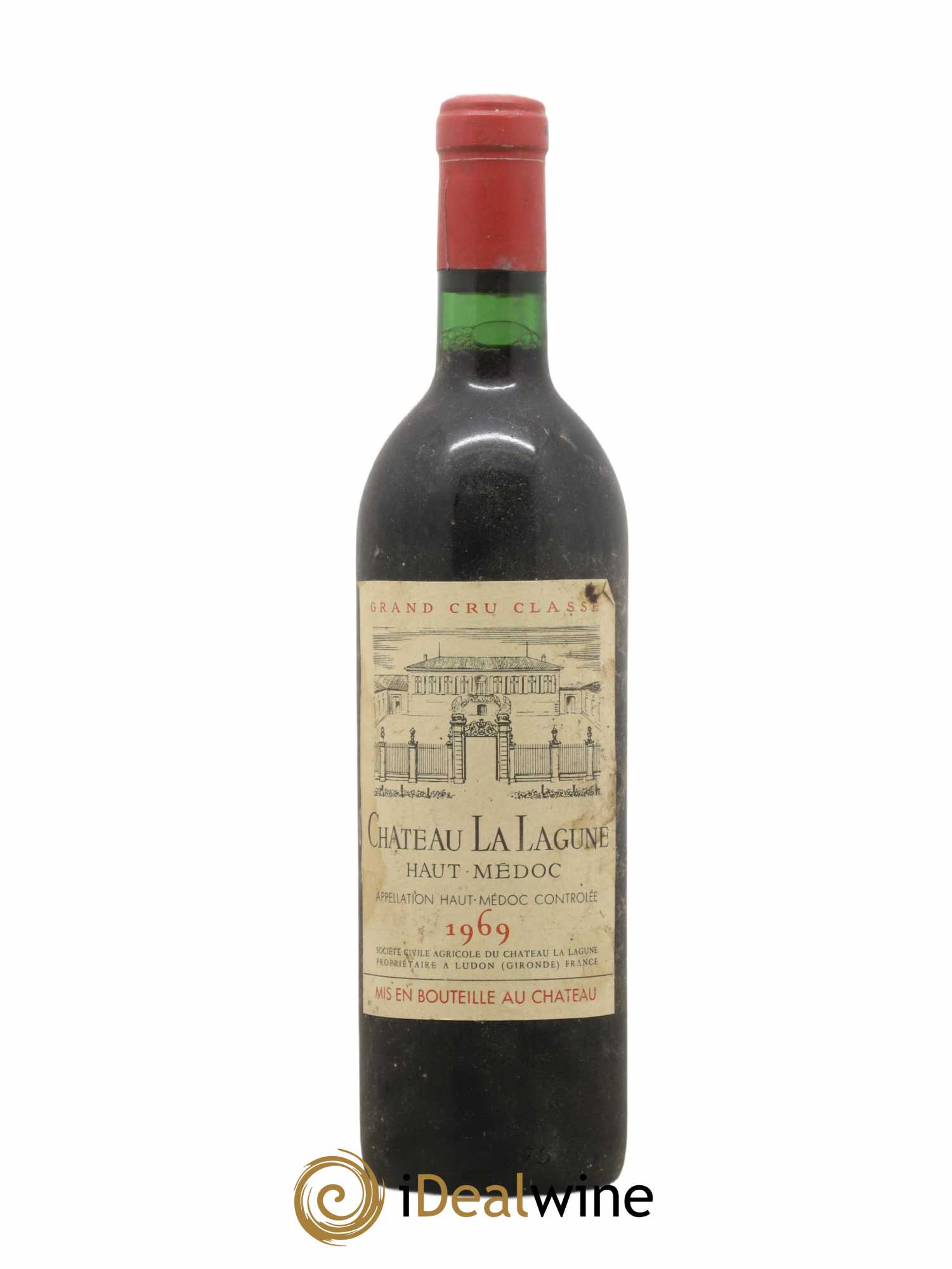 Château la Lagune 3ème Grand Cru Classé 1969 - Lot de 1 bouteille - 0
