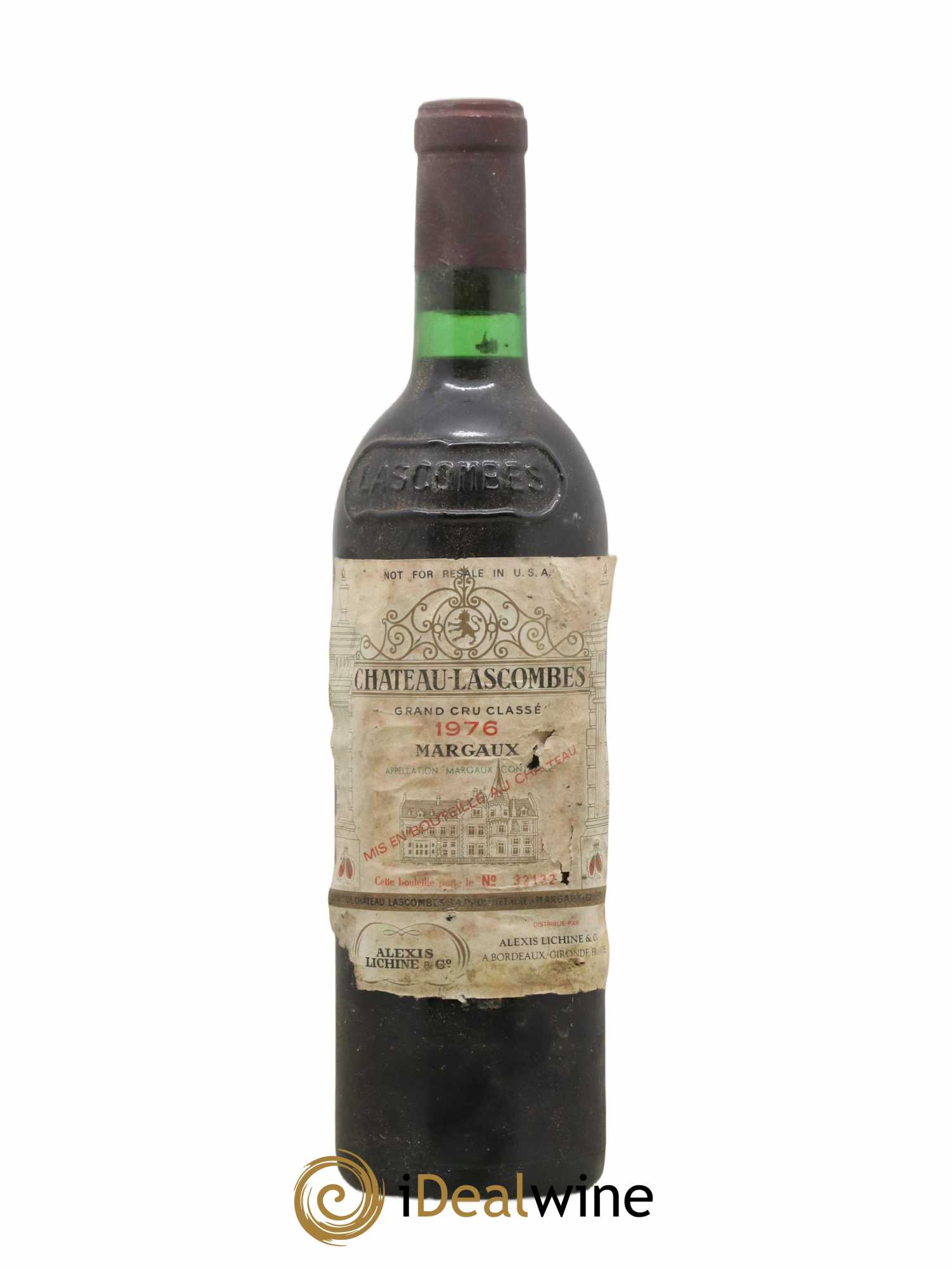 Château Lascombes 2ème Grand Cru Classé 1976 - Lot de 1 bouteille - 0