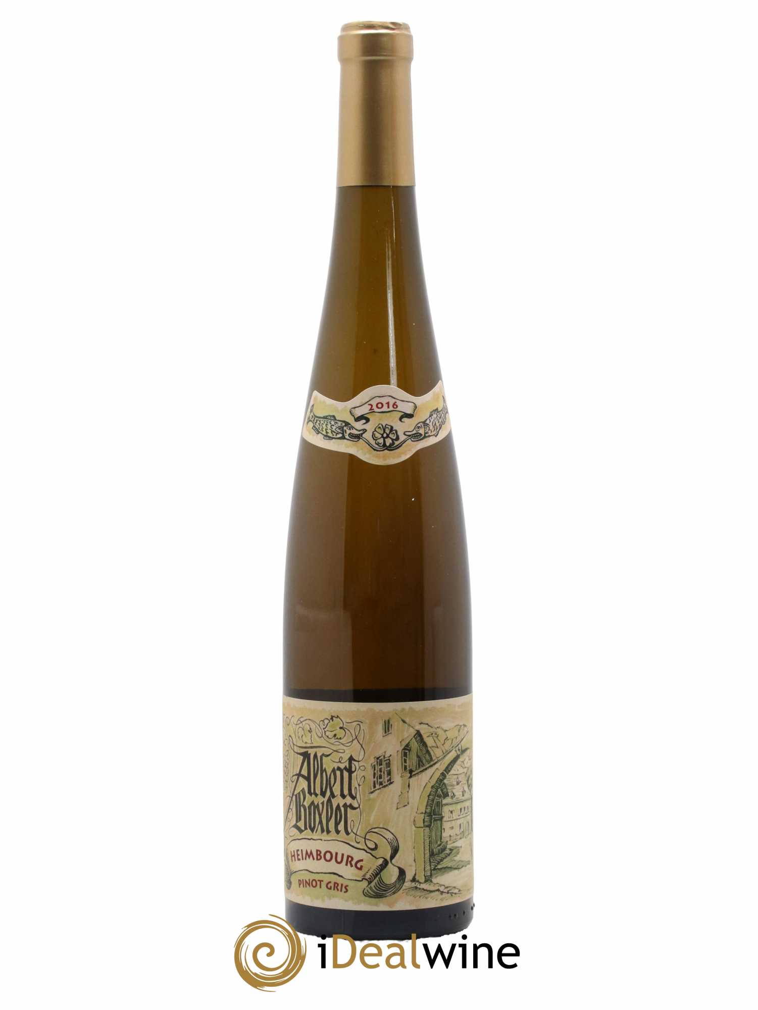 Alsace Pinot Gris Heimbourg Albert Boxler 2016 - Lot de 1 bouteille - 0