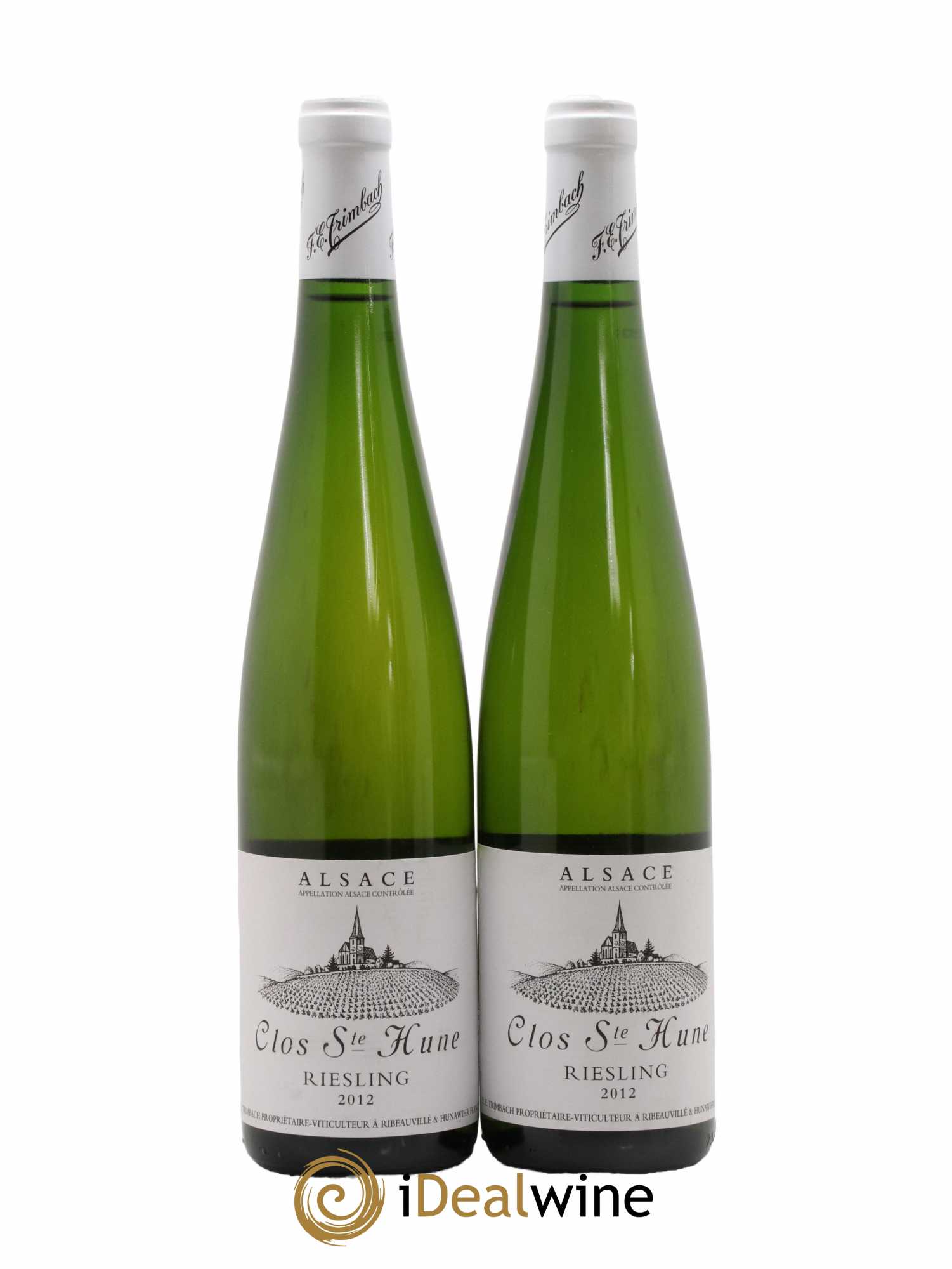 Alsace Riesling Clos Sainte-Hune Trimbach (Domaine) 2012 - Lot de 2 bouteilles - 0