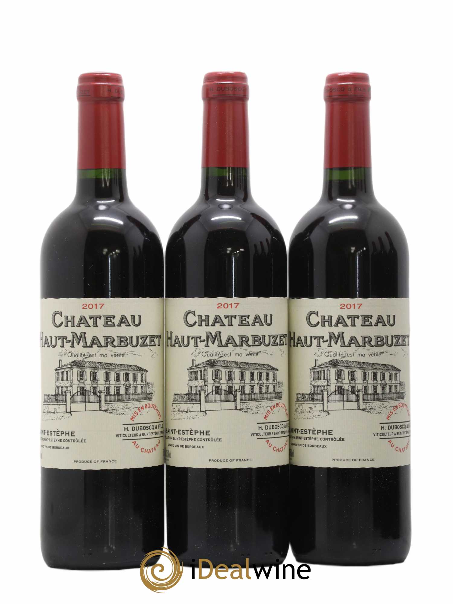 Château Haut Marbuzet 2017 - Lot de 6 bouteilles - 2
