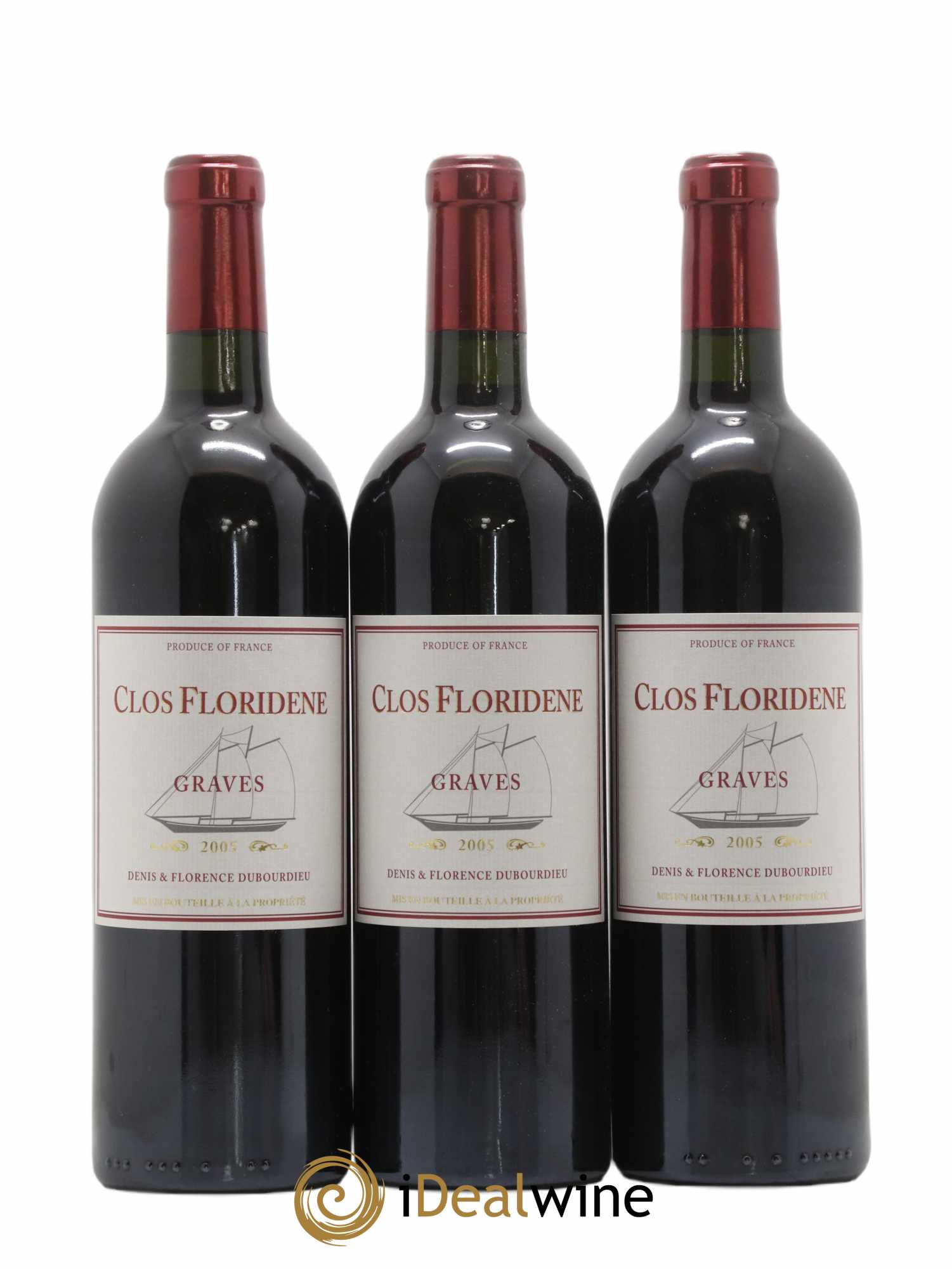 Clos Floridène 2005 - Lot de 12 bouteilles - 1