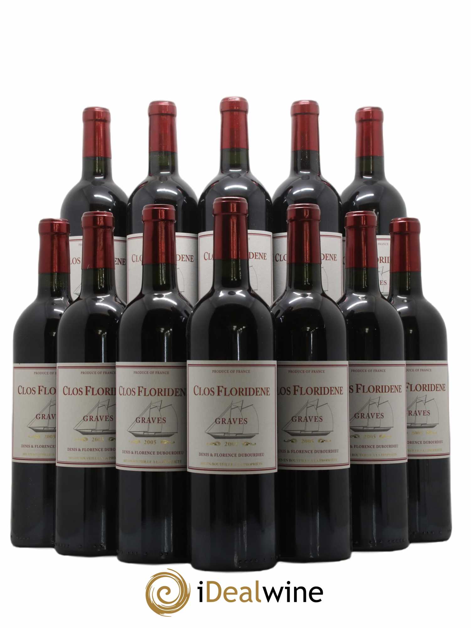 Clos Floridène 2005 - Lot de 12 bouteilles - 0
