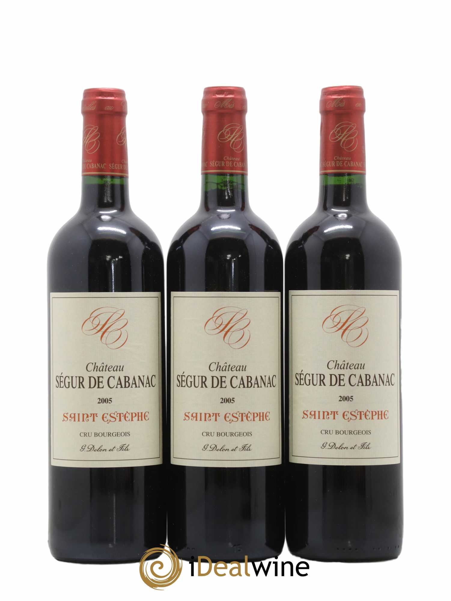 Château Ségur de Cabanac Cru Bourgeois 2005 - Lot of 12 bottles - 4