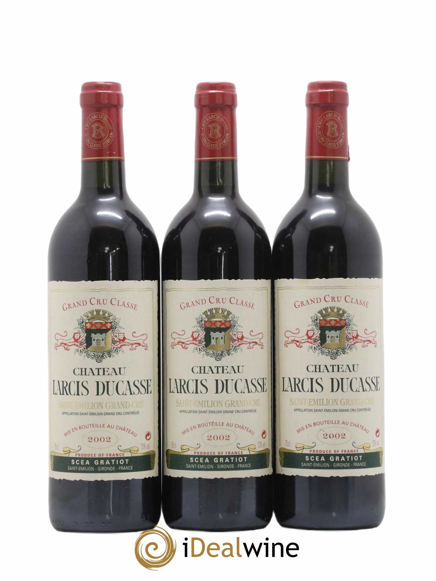 Château Larcis Ducasse 1er Grand Cru Classé B 2002 - Lot de 12 bouteilles - 4