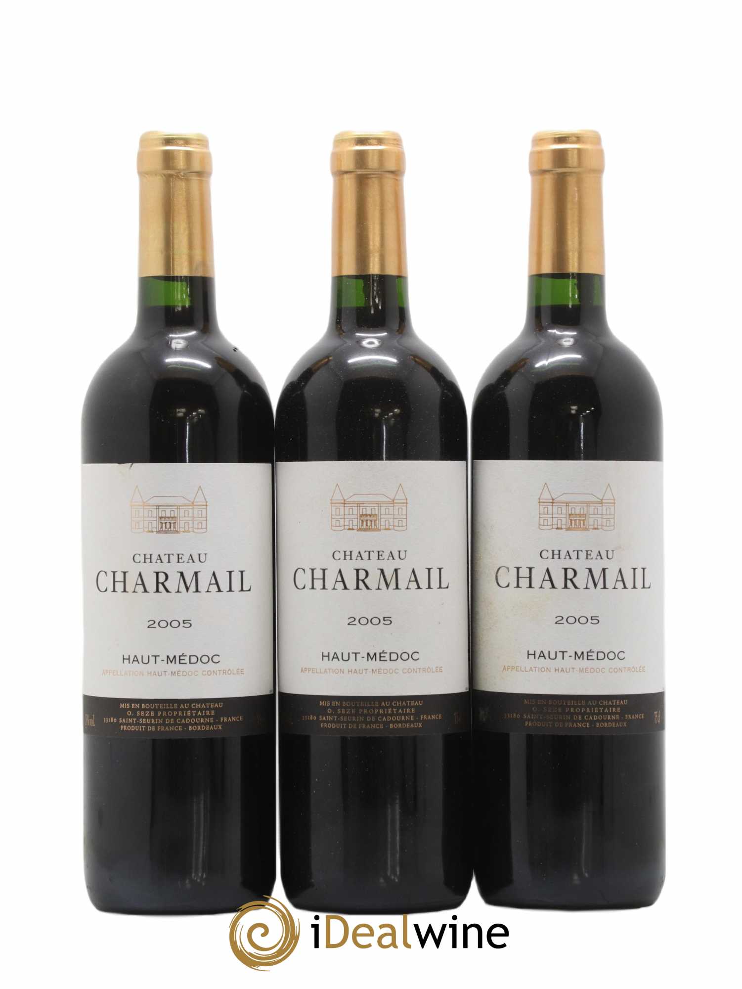Château Charmail Cru Bourgeois 2005 - Lot de 12 bouteilles - 1