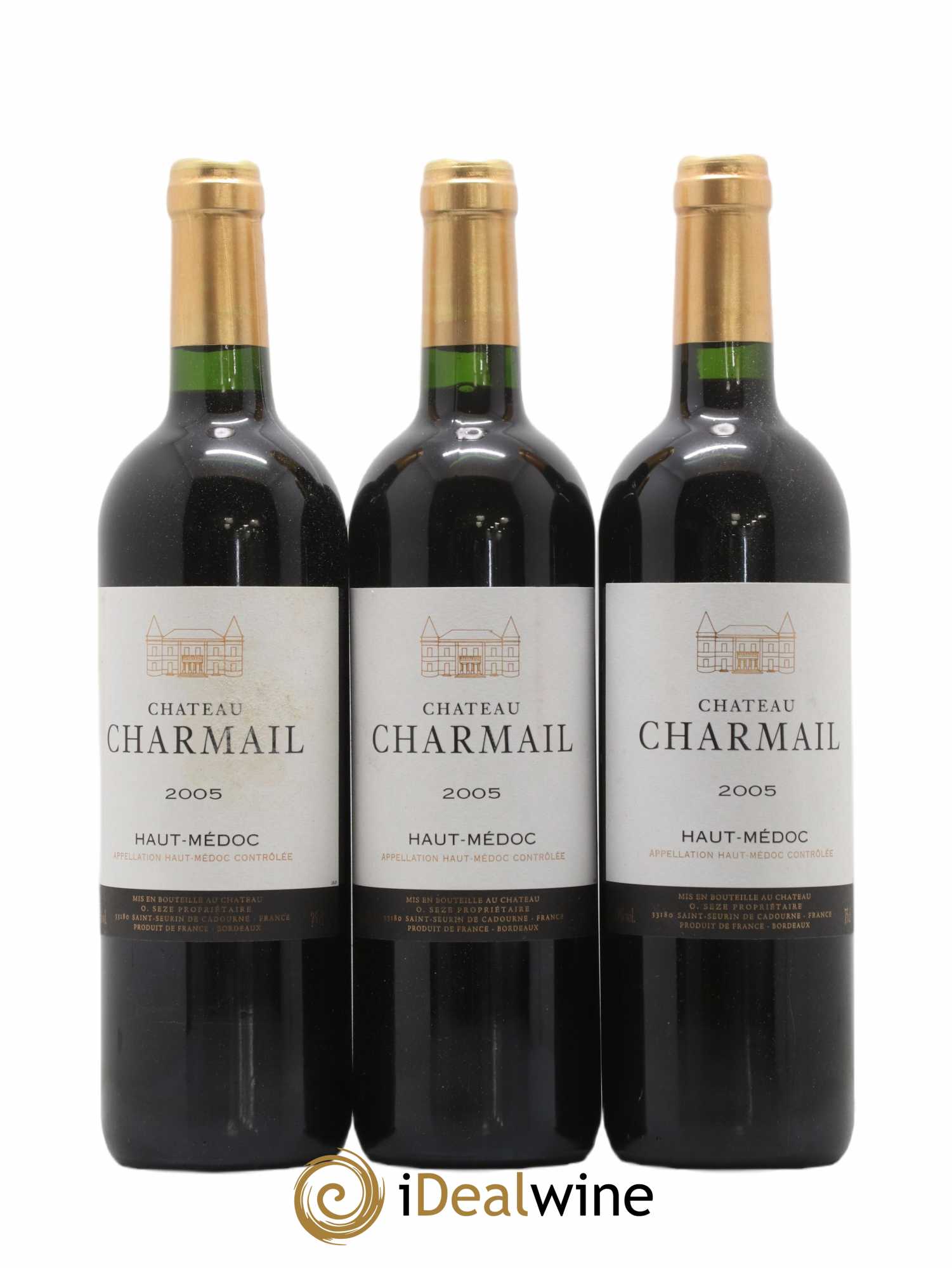 Château Charmail Cru Bourgeois 2005 - Lot de 12 bouteilles - 2