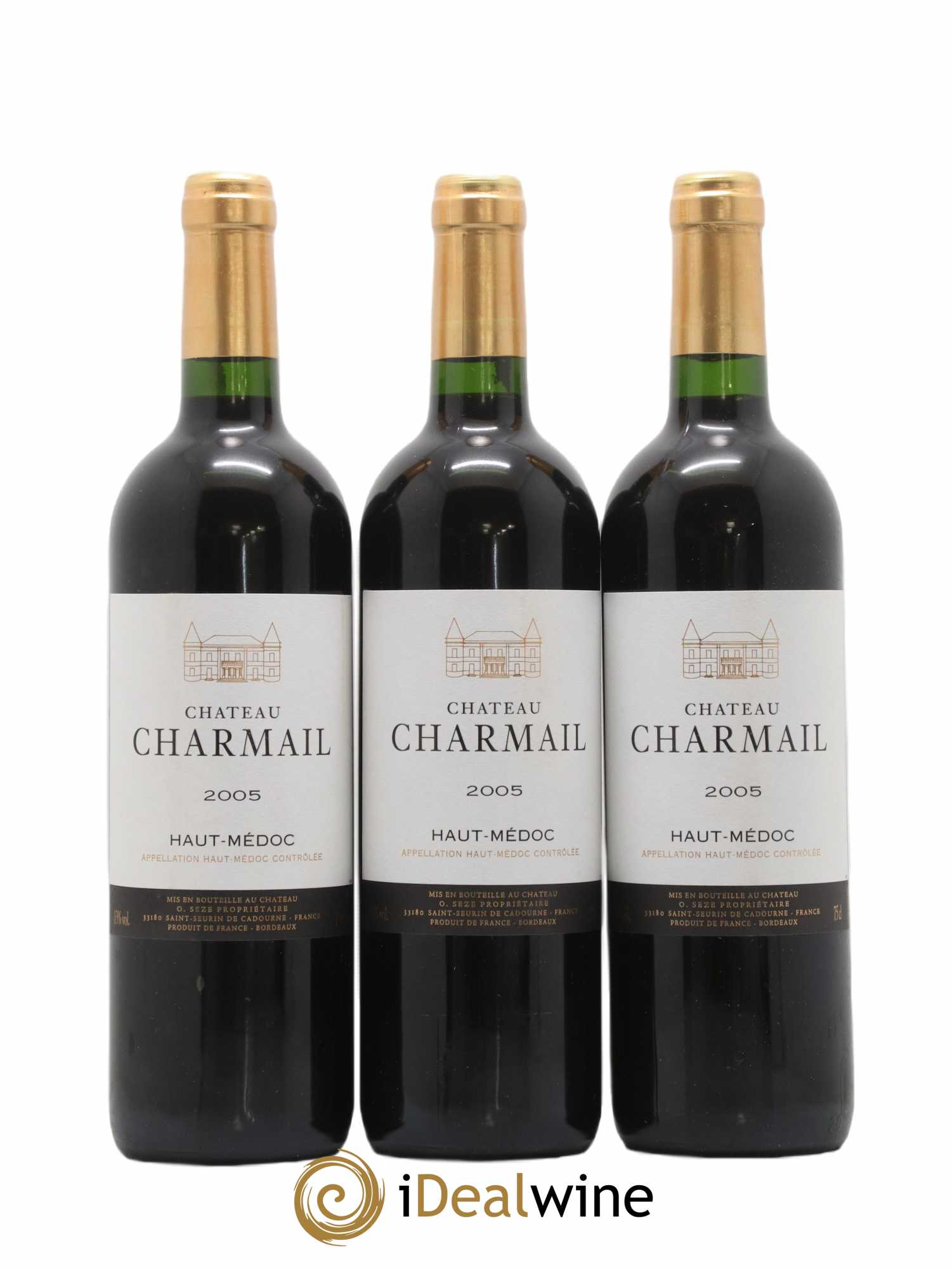 Château Charmail Cru Bourgeois 2005 - Lot de 12 bouteilles - 4