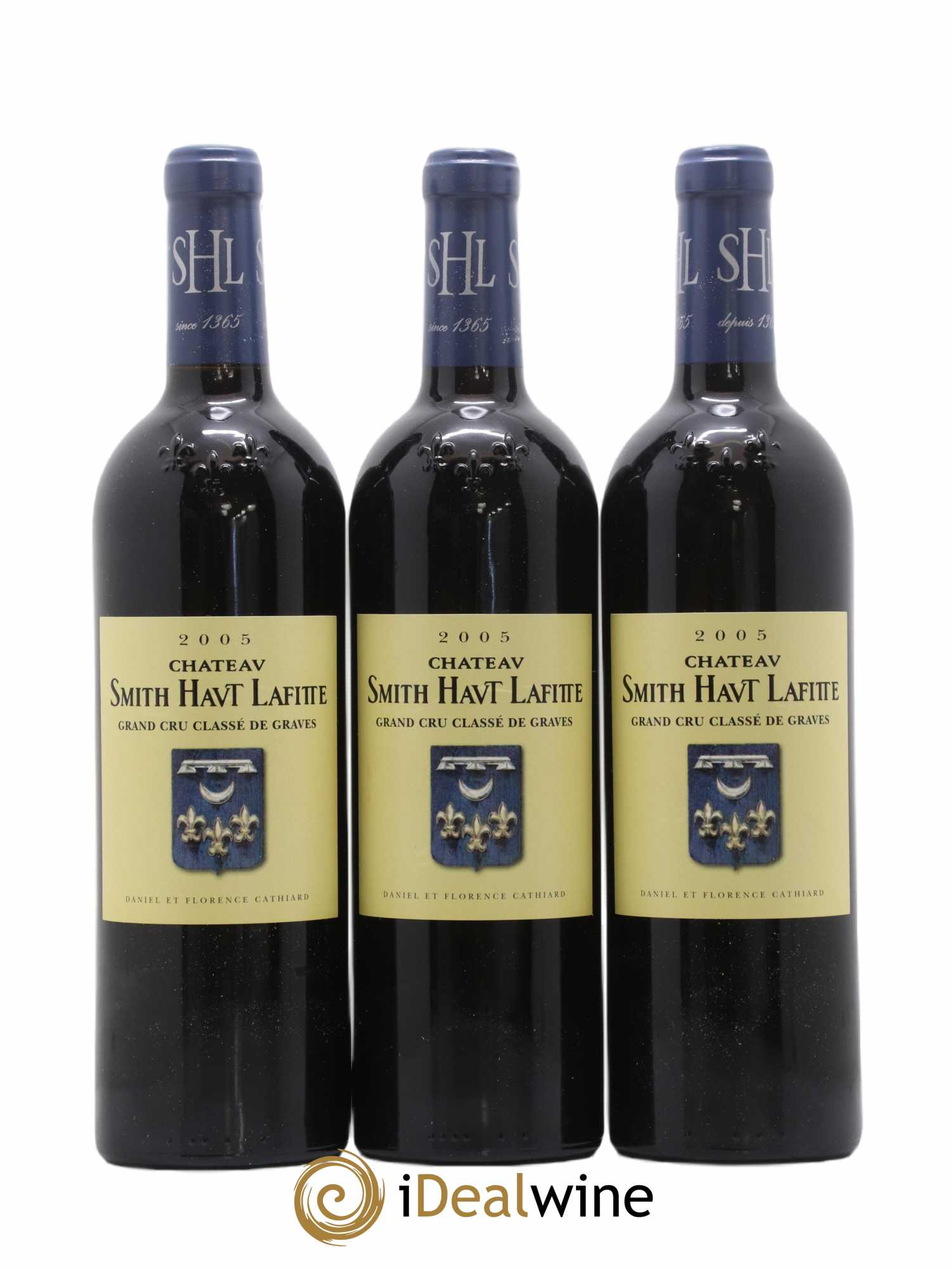Château Smith Haut Lafitte Cru Classé de Graves 2005 - Lot of 3 bottles - 0