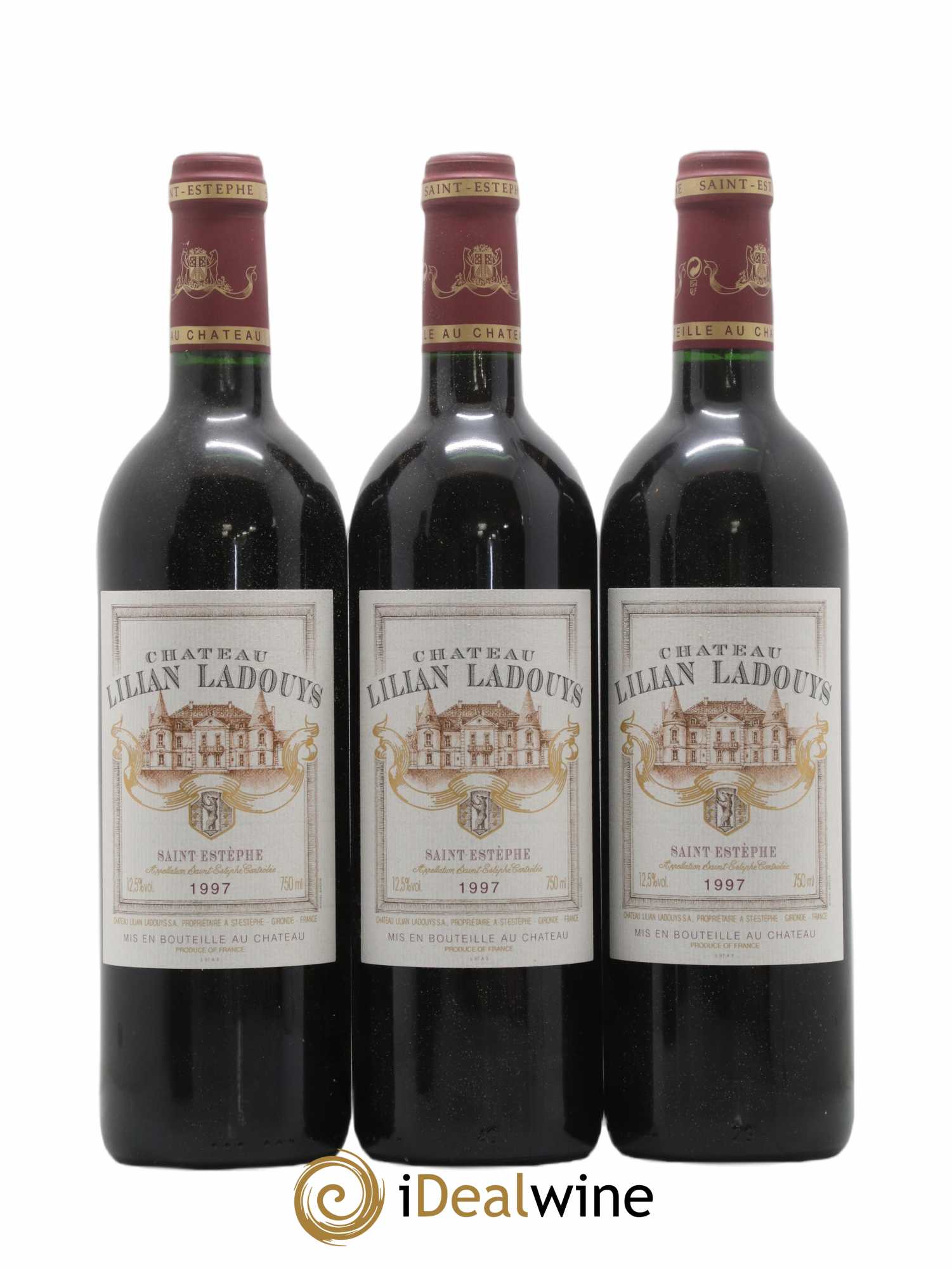 Château Lilian Ladouys Cru Bourgeois 1997 - Lot de 12 bouteilles - 1