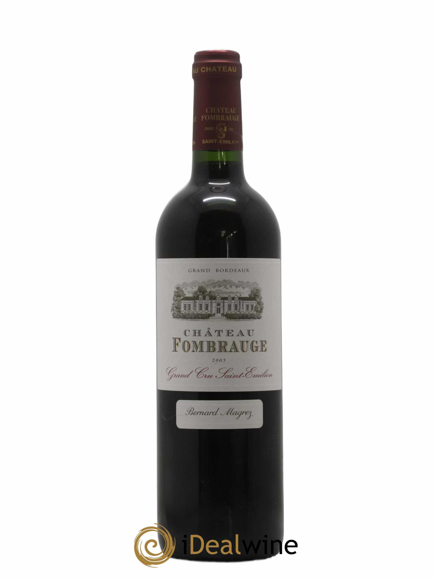 Château Fombrauge Grand Cru Classé 2005 - Lot de 1 bouteille - 0