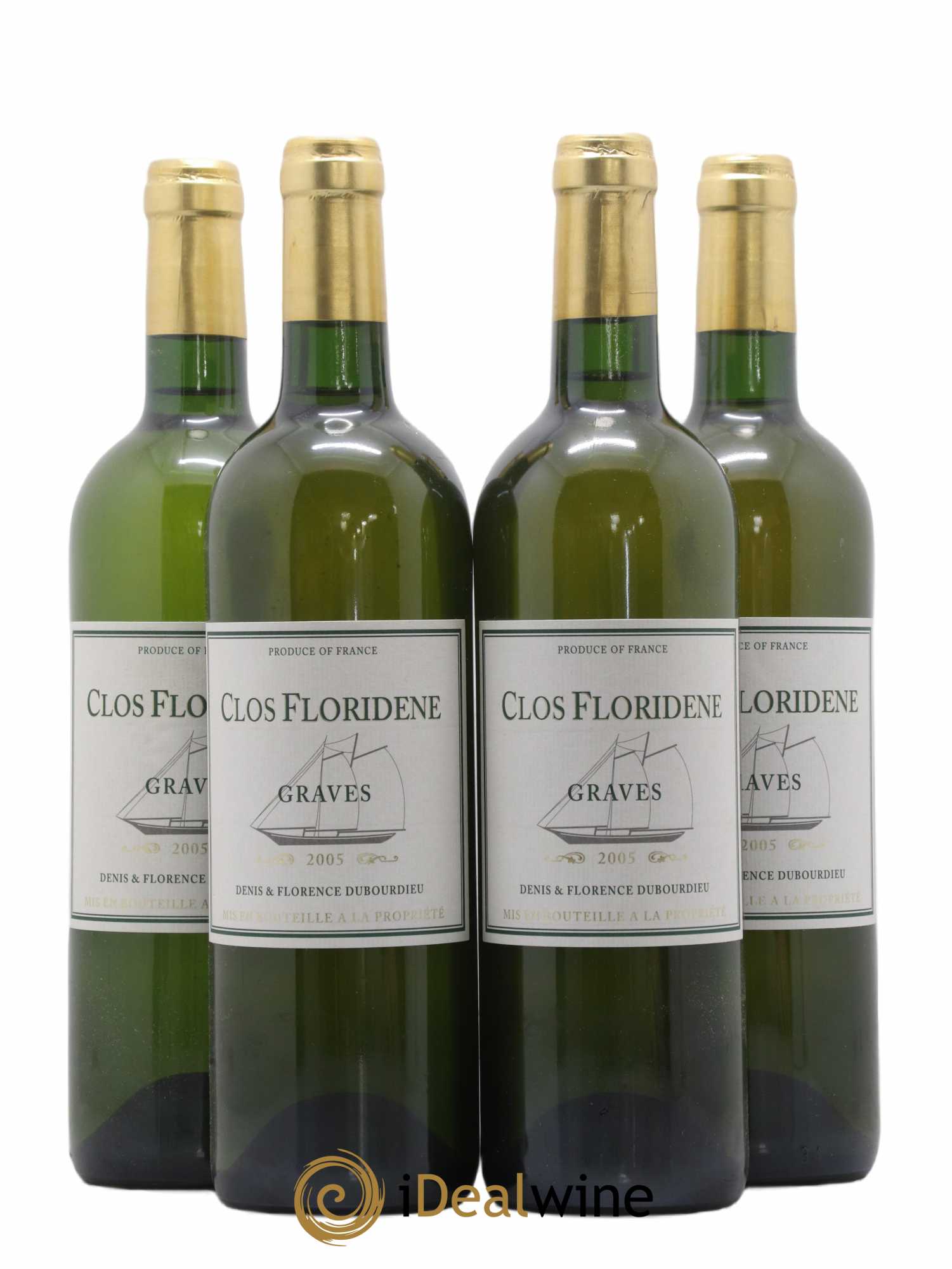 Clos Floridène 2005 - Lot de 4 bouteilles - 0