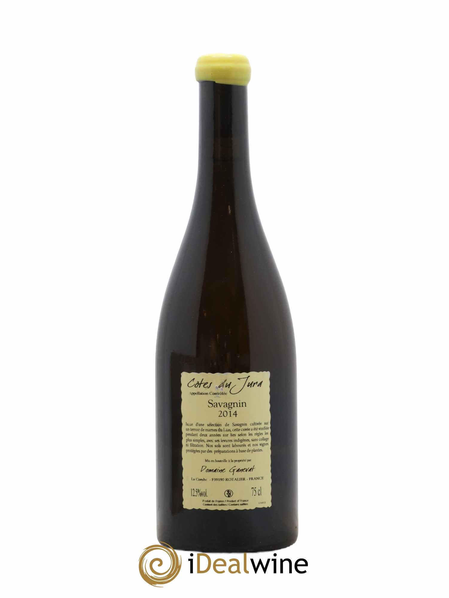 Côtes du Jura Sous la Roche Jean-François Ganevat (Domaine) 2014 - Lot de 1 bouteille - 1