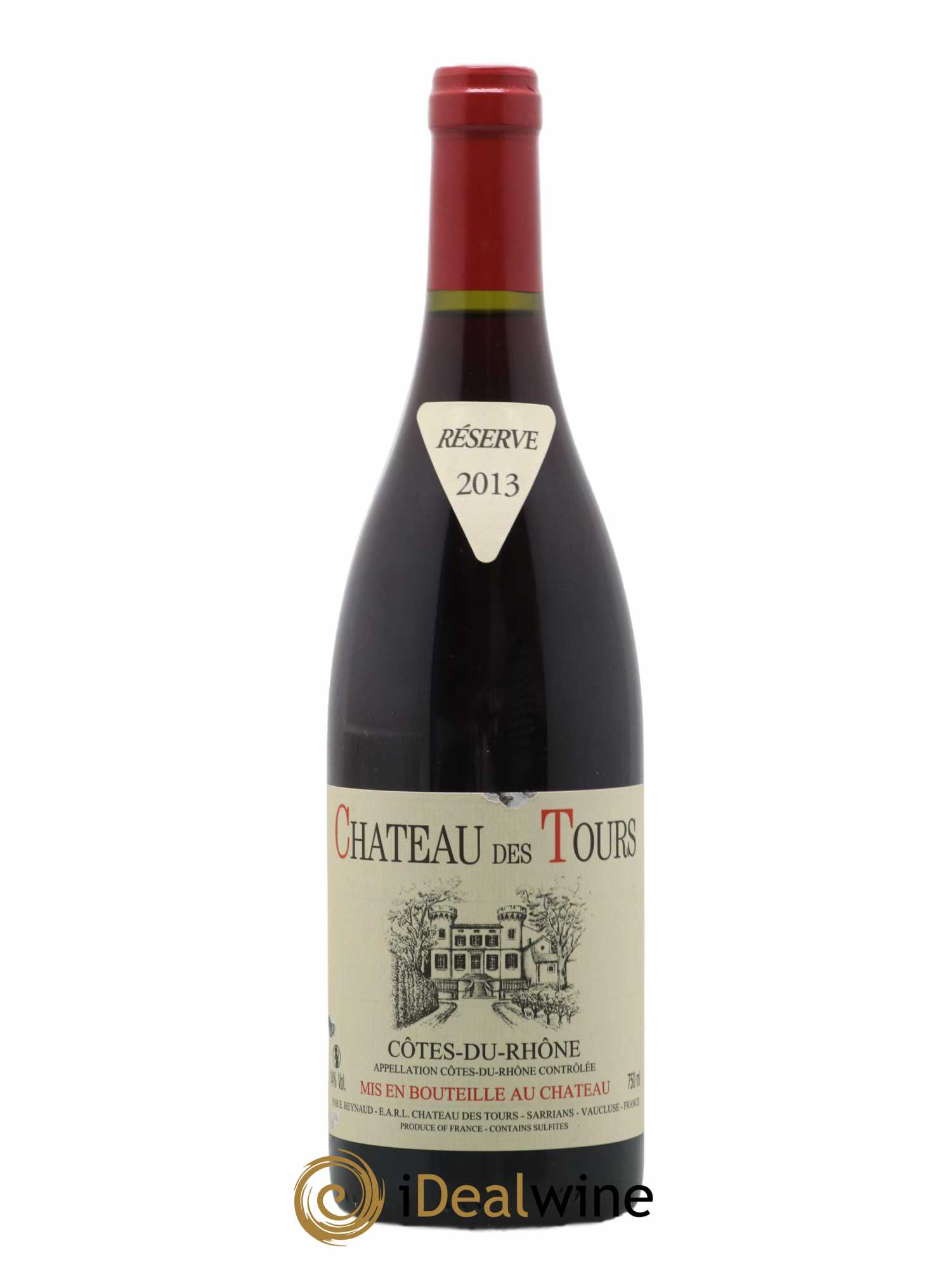 Côtes-du-Rhône Château des Tours Emmanuel Reynaud 2013 - Lot de 1 bouteille - 0