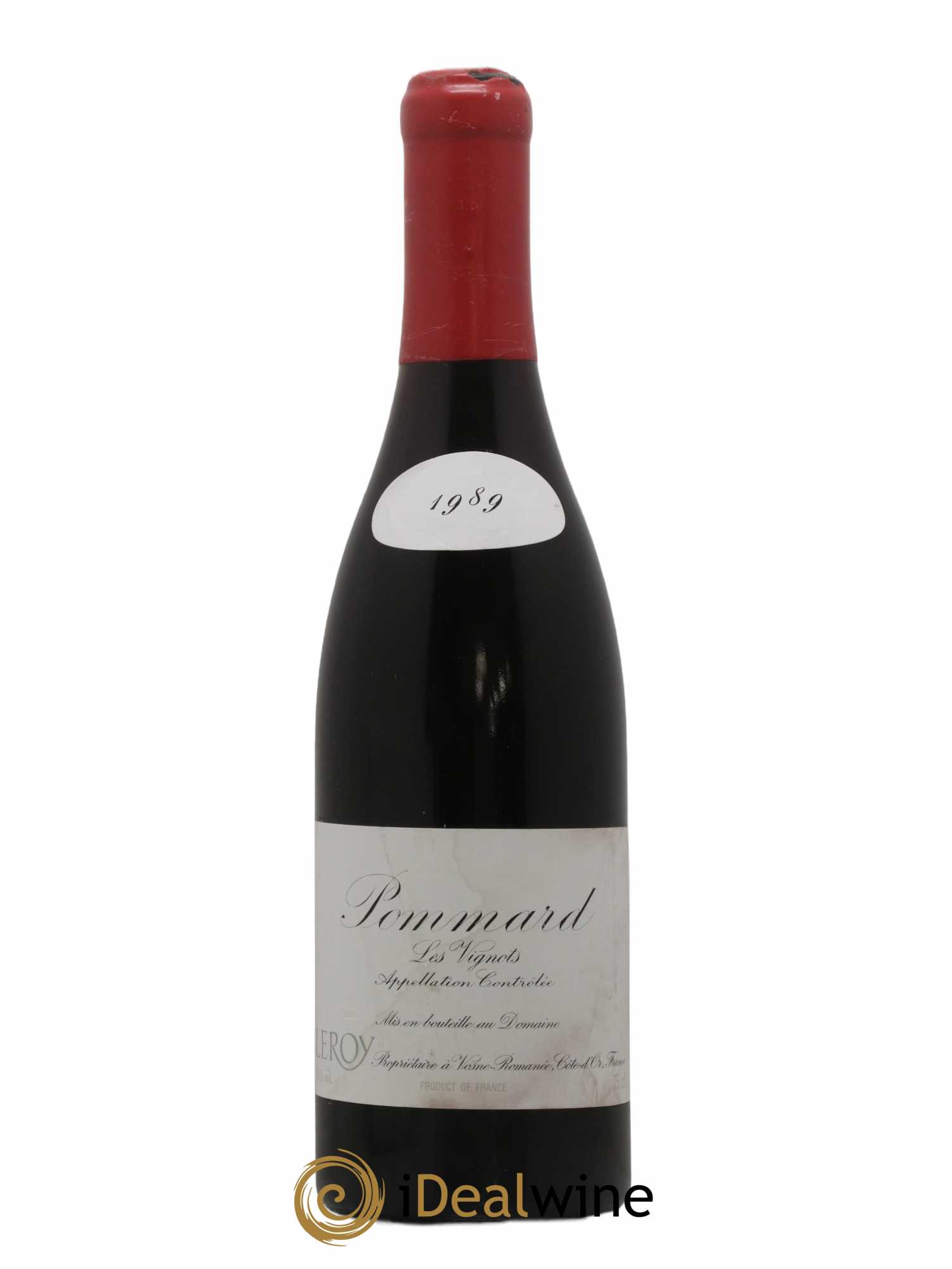 Pommard Les Vignots Leroy (Domaine) 1989 - Lot de 1 bouteille - 0