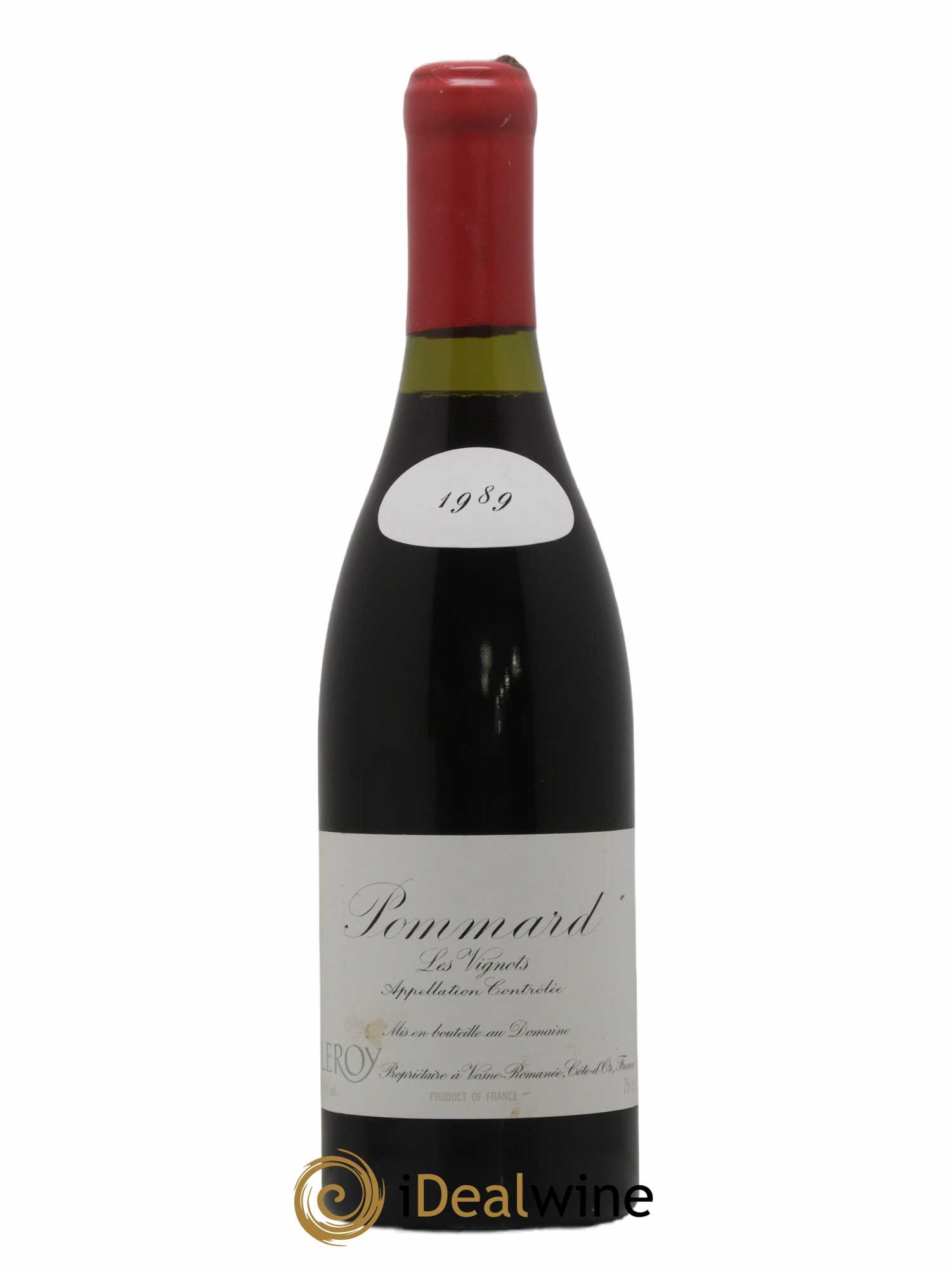 Pommard Les Vignots Leroy (Domaine) 1989 - Lot de 1 bouteille - 0