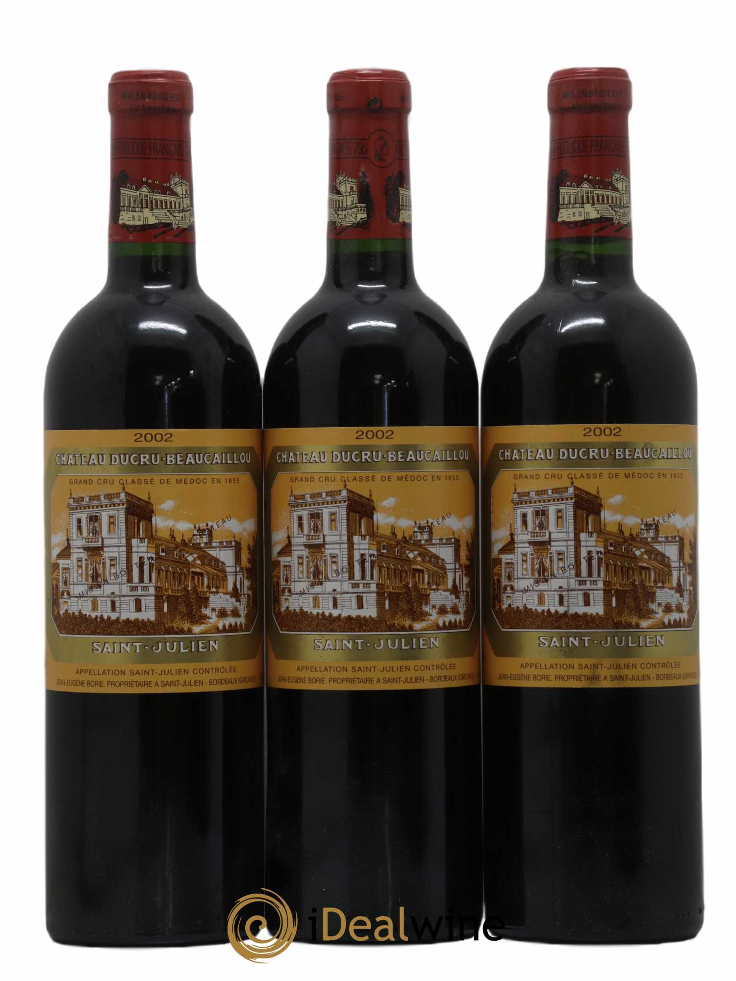 Château Ducru Beaucaillou 2ème Grand Cru Classé 2002 - Lot de 6 bouteilles - 1