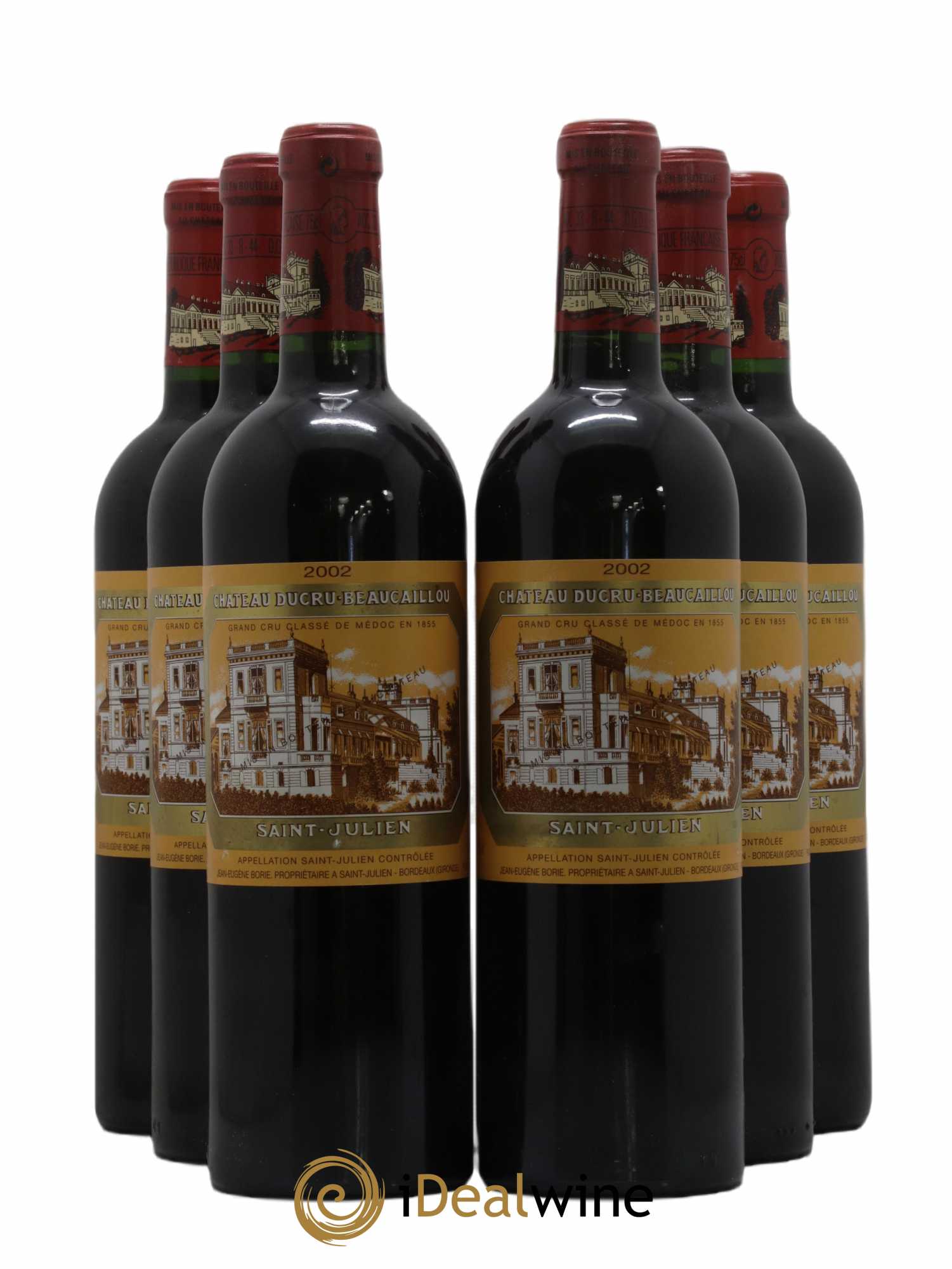 Château Ducru Beaucaillou 2ème Grand Cru Classé 2002 - Lot de 6 bouteilles - 0