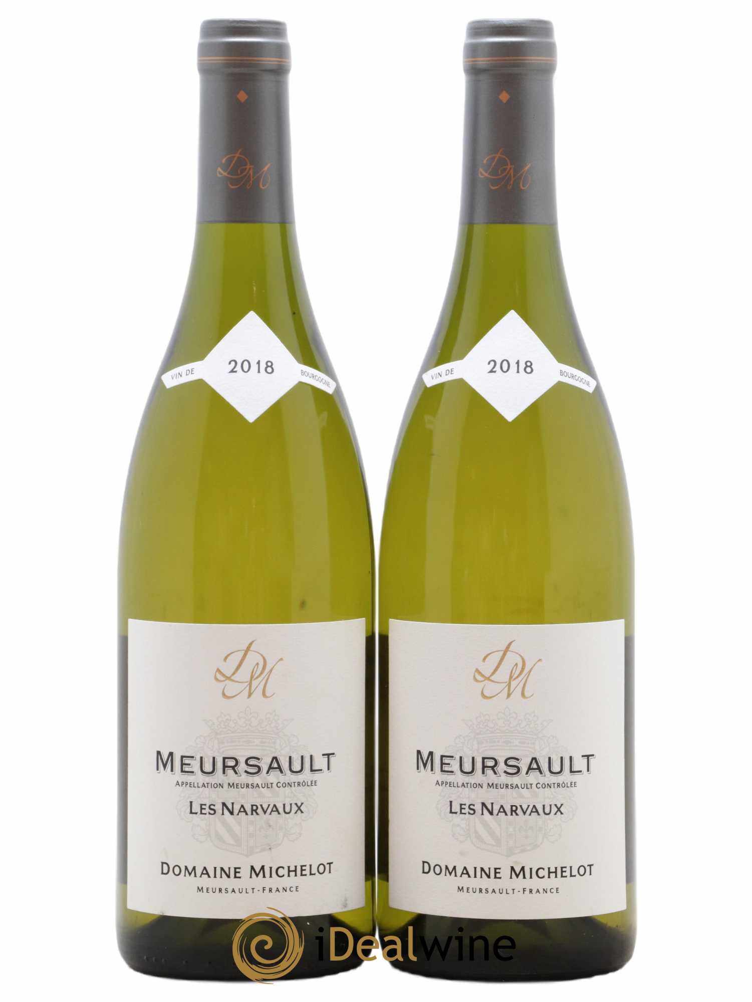 Meursault 1er Cru Les Narvaux Domaine Michelot 2018 - Lot de 2 bouteilles - 0