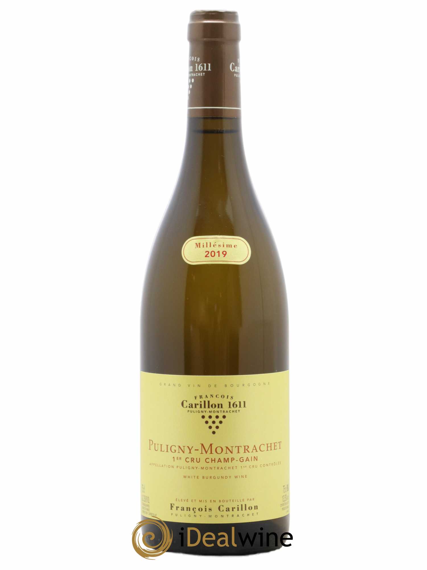 Puligny-Montrachet 1er Cru Champ-Gain François Carillon 2019 - Lot de 1 bouteille - 0