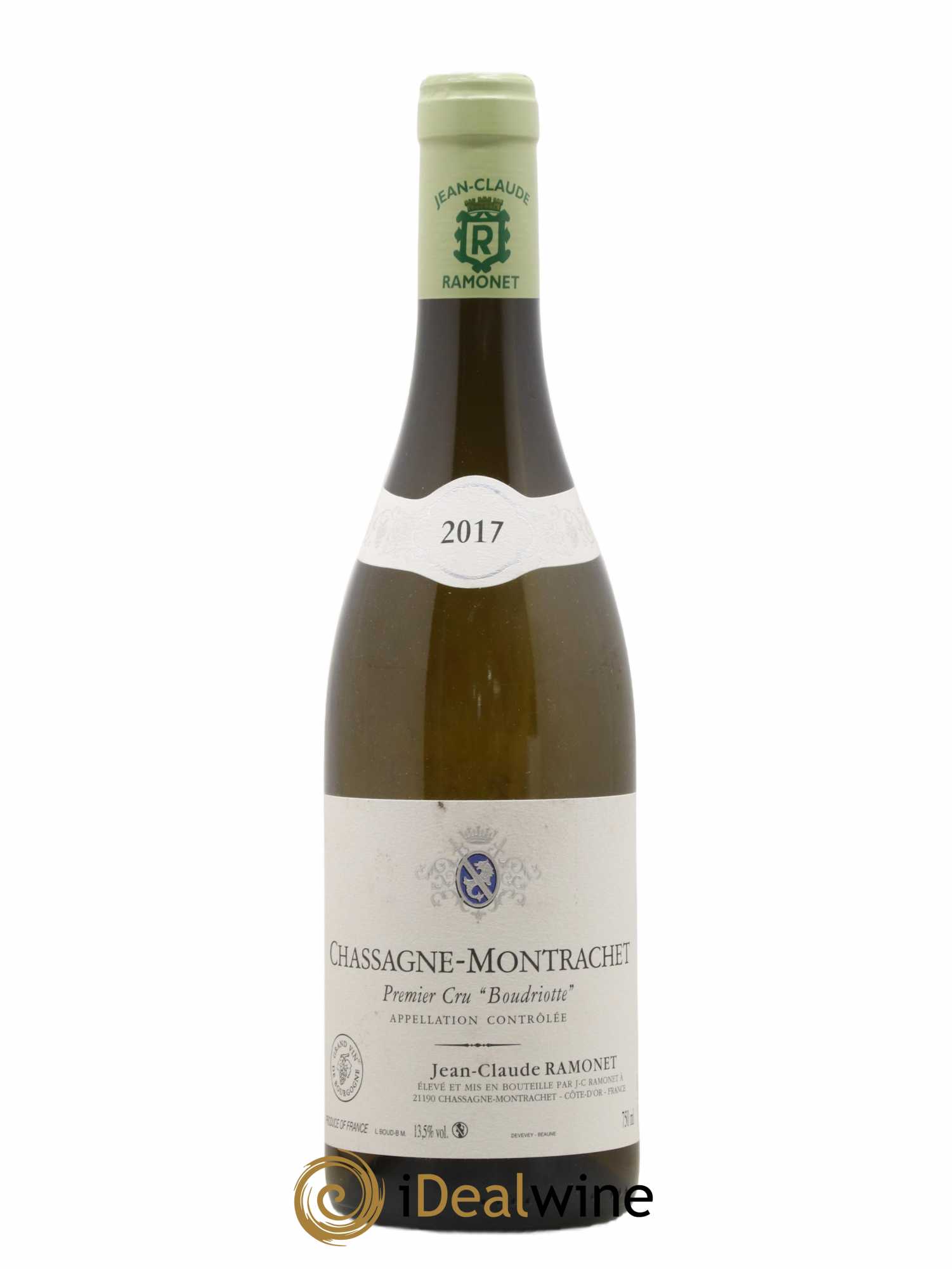 Chassagne-Montrachet 1er Cru Boudriotte Ramonet (Domaine) 2017 - Posten von 1 Flasche - 0