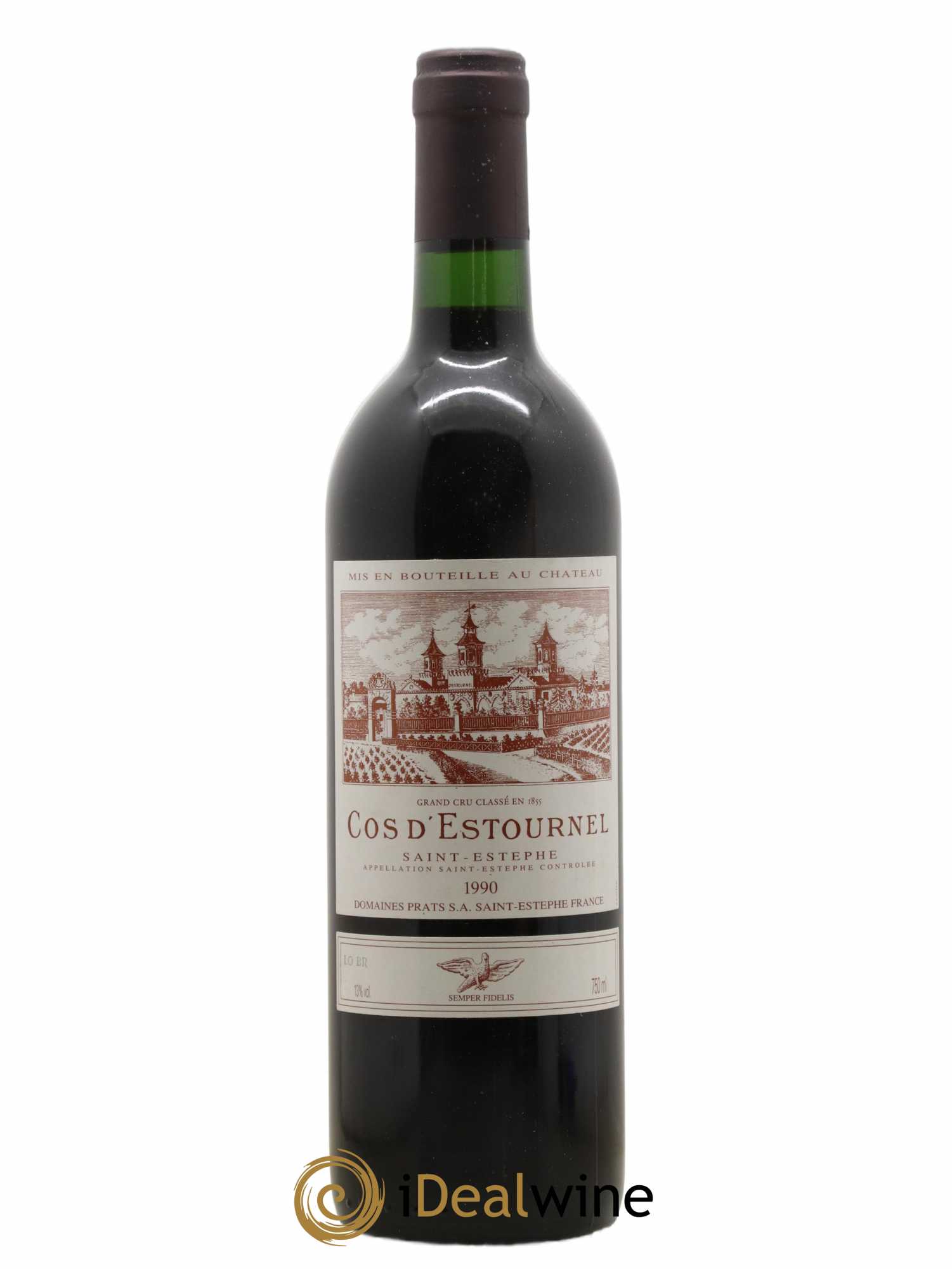 Cos d'Estournel 2ème Grand Cru Classé 1990 - Lot de 1 bouteille - 0