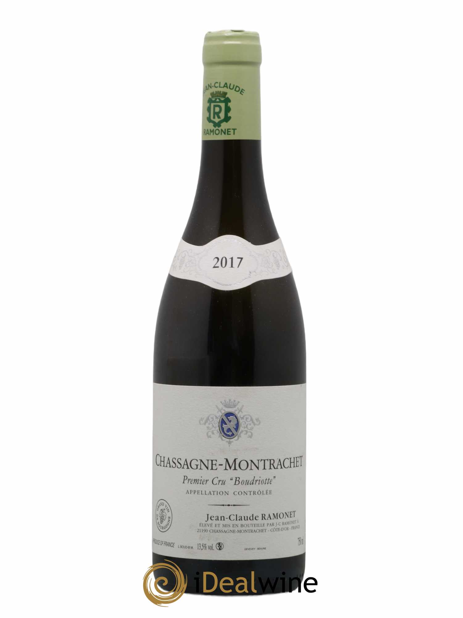 Chassagne-Montrachet 1er Cru Boudriotte Ramonet (Domaine) 2017 - Lot de 1 bouteille - 0