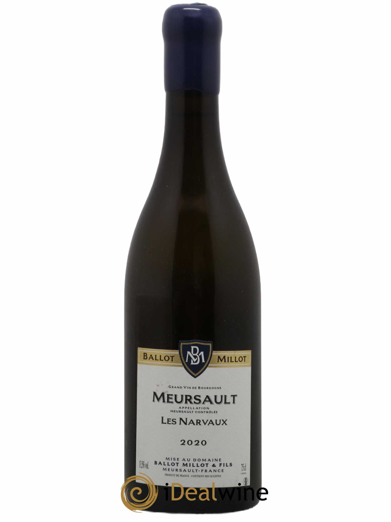 Meursault Les Narvaux Ballot Millot 2020 - Lot de 1 bouteille - 0