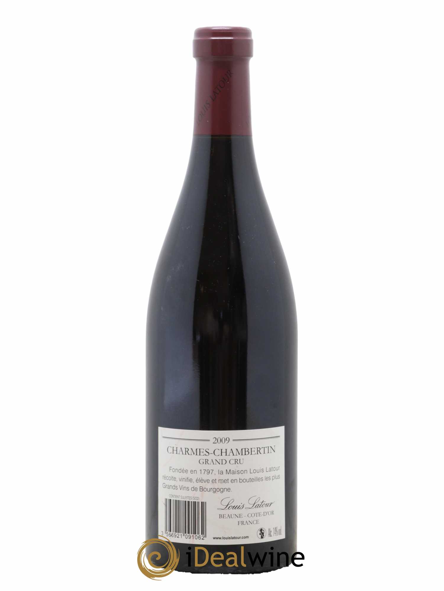 Charmes-Chambertin Grand Cru Louis Latour 2009 - Lot de 1 bouteille - 1