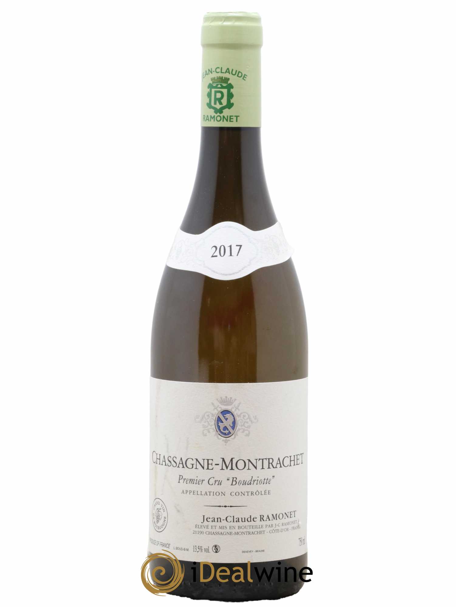 Chassagne-Montrachet 1er Cru Boudriotte Ramonet (Domaine) 2017 - Lot de 1 bouteille - 0
