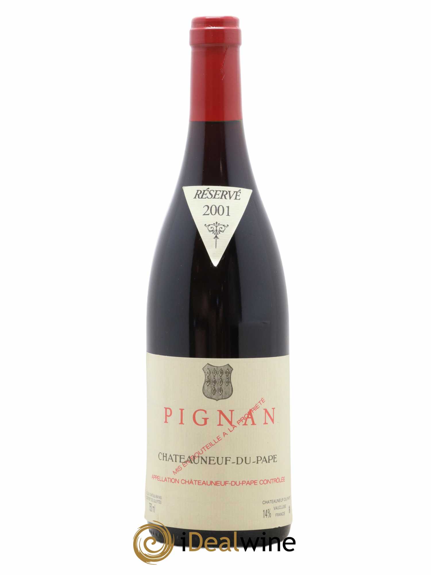 Châteauneuf-du-Pape Pignan Emmanuel Reynaud 2001 - Lot de 1 bouteille - 0