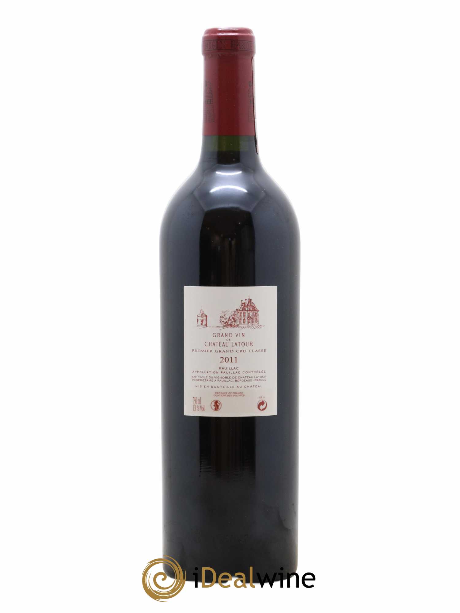 Château Latour 1er Grand Cru Classé 2011 - Lot de 1 bouteille - 1