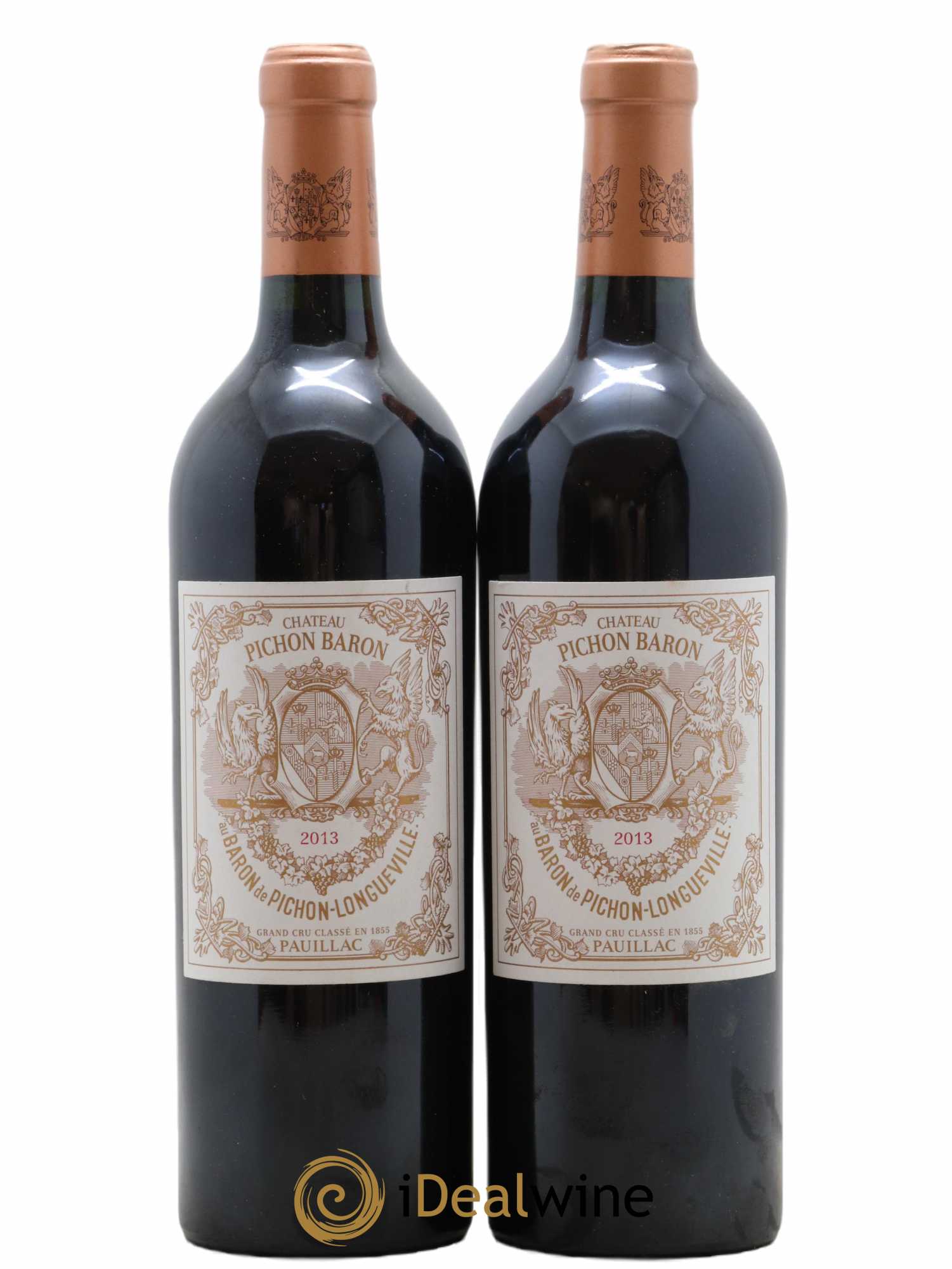 Pichon Longueville Baron 2ème Grand Cru Classé 2013 - Lot de 2 bouteilles - 0